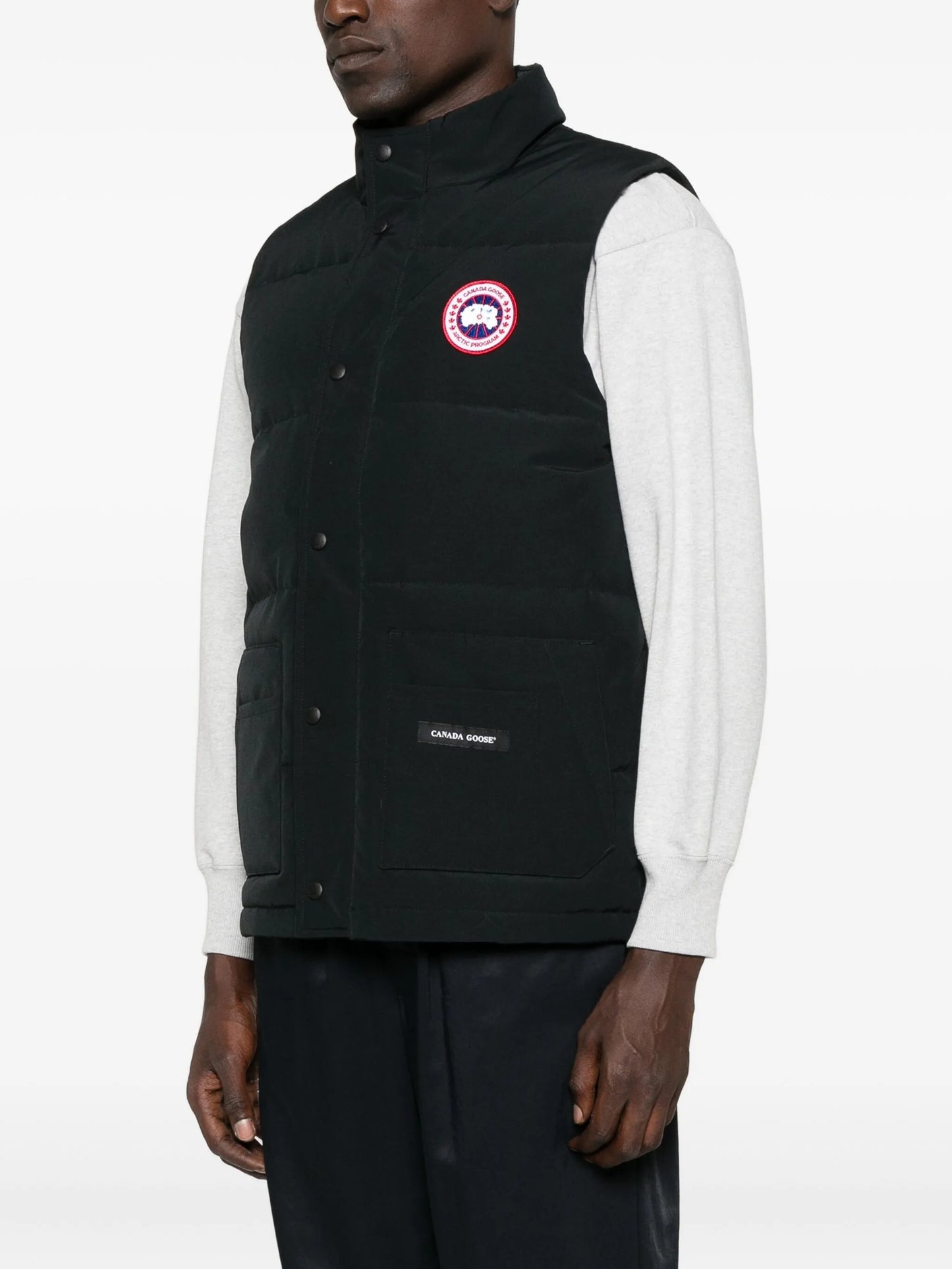 Freestyle patch-pocket gilet