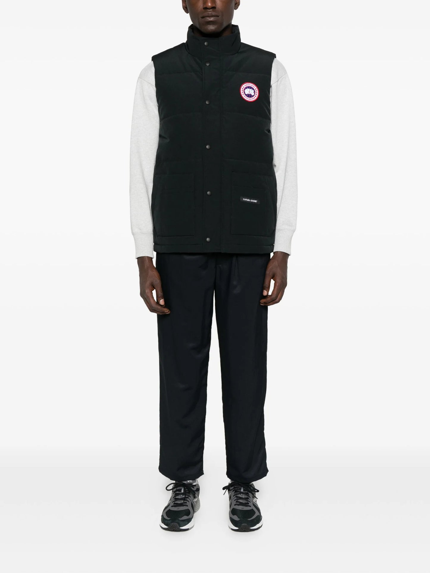 Freestyle patch-pocket gilet