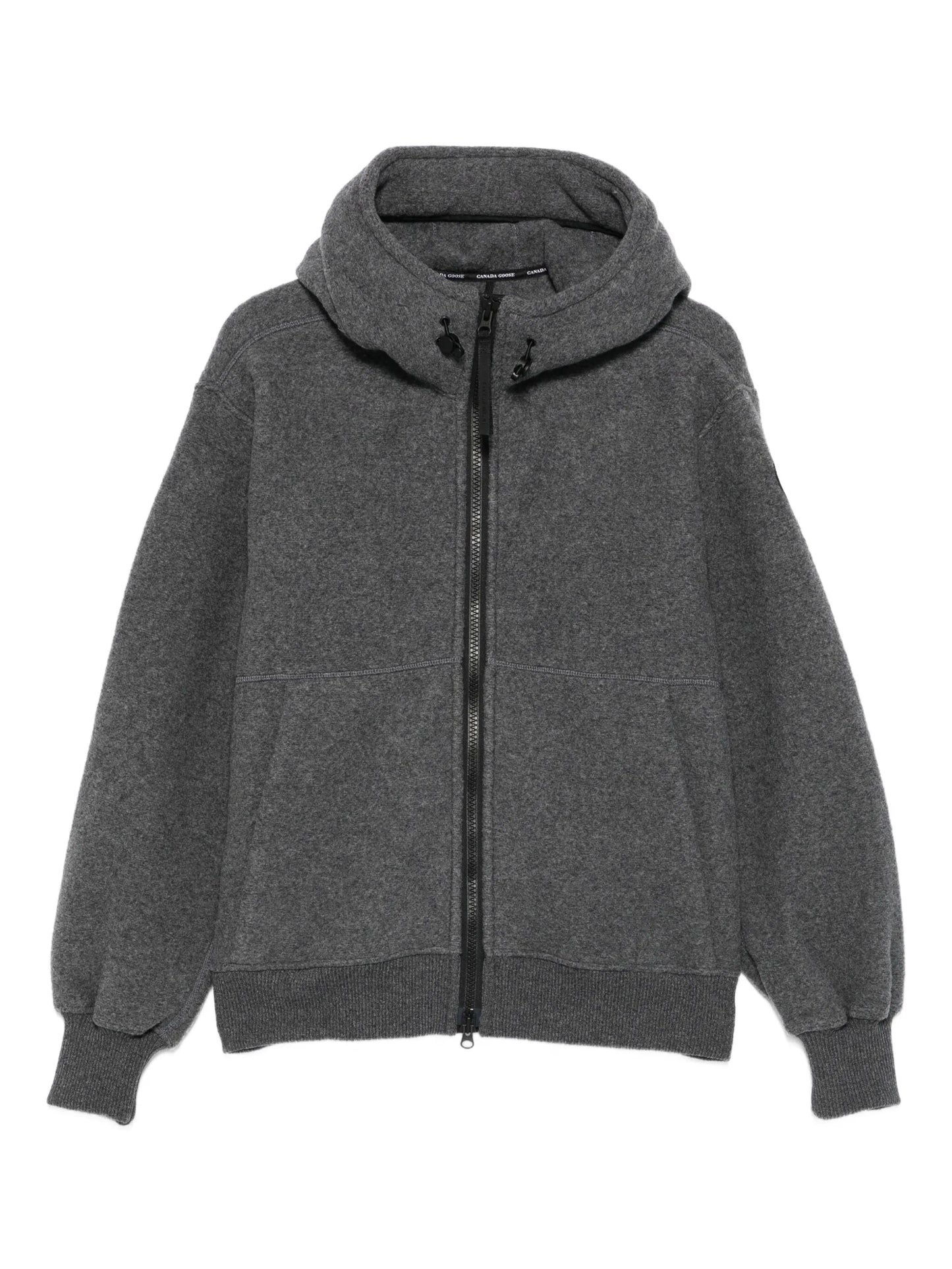hooded bomber jacket