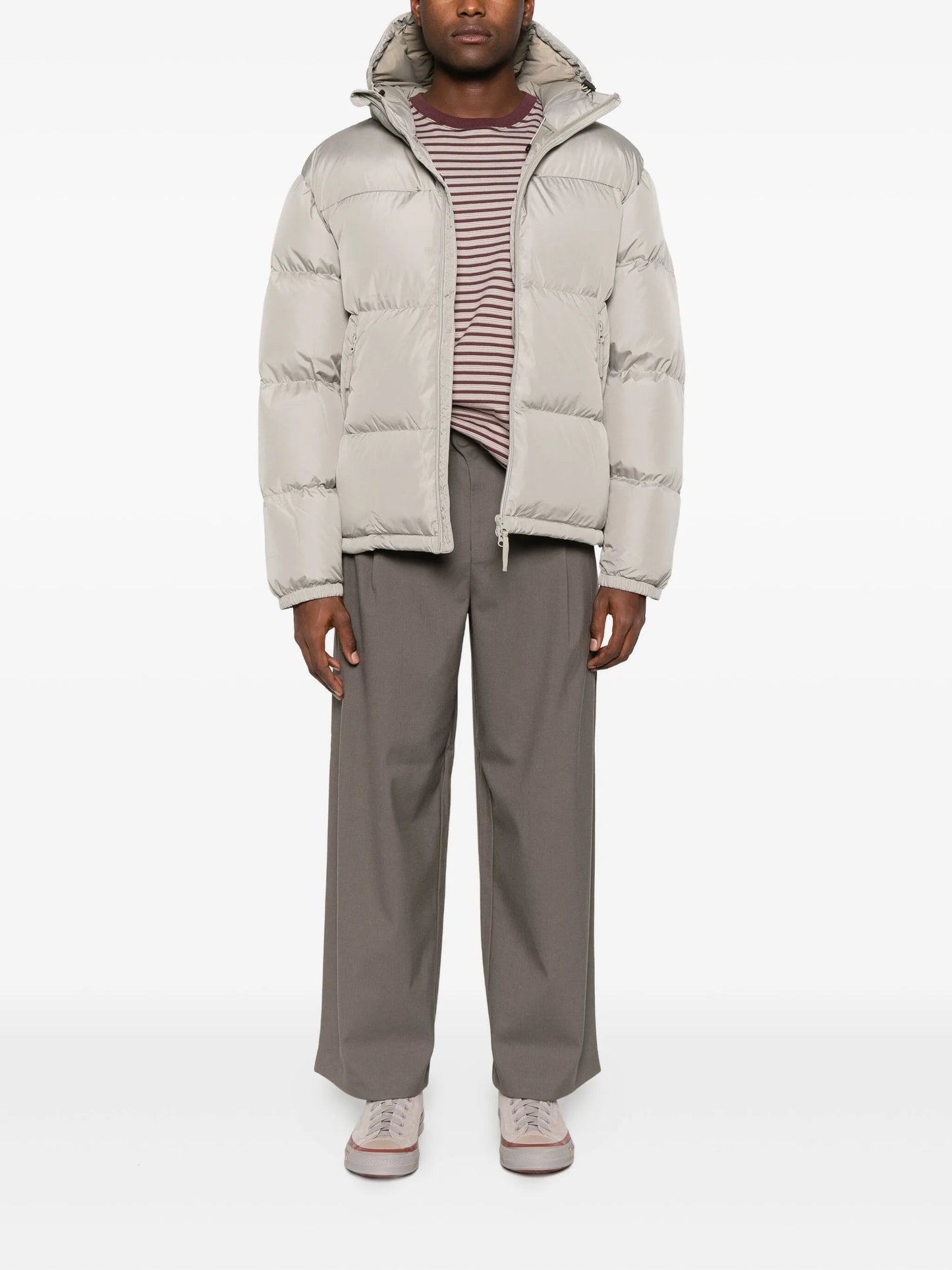 Element hooded padded jacket