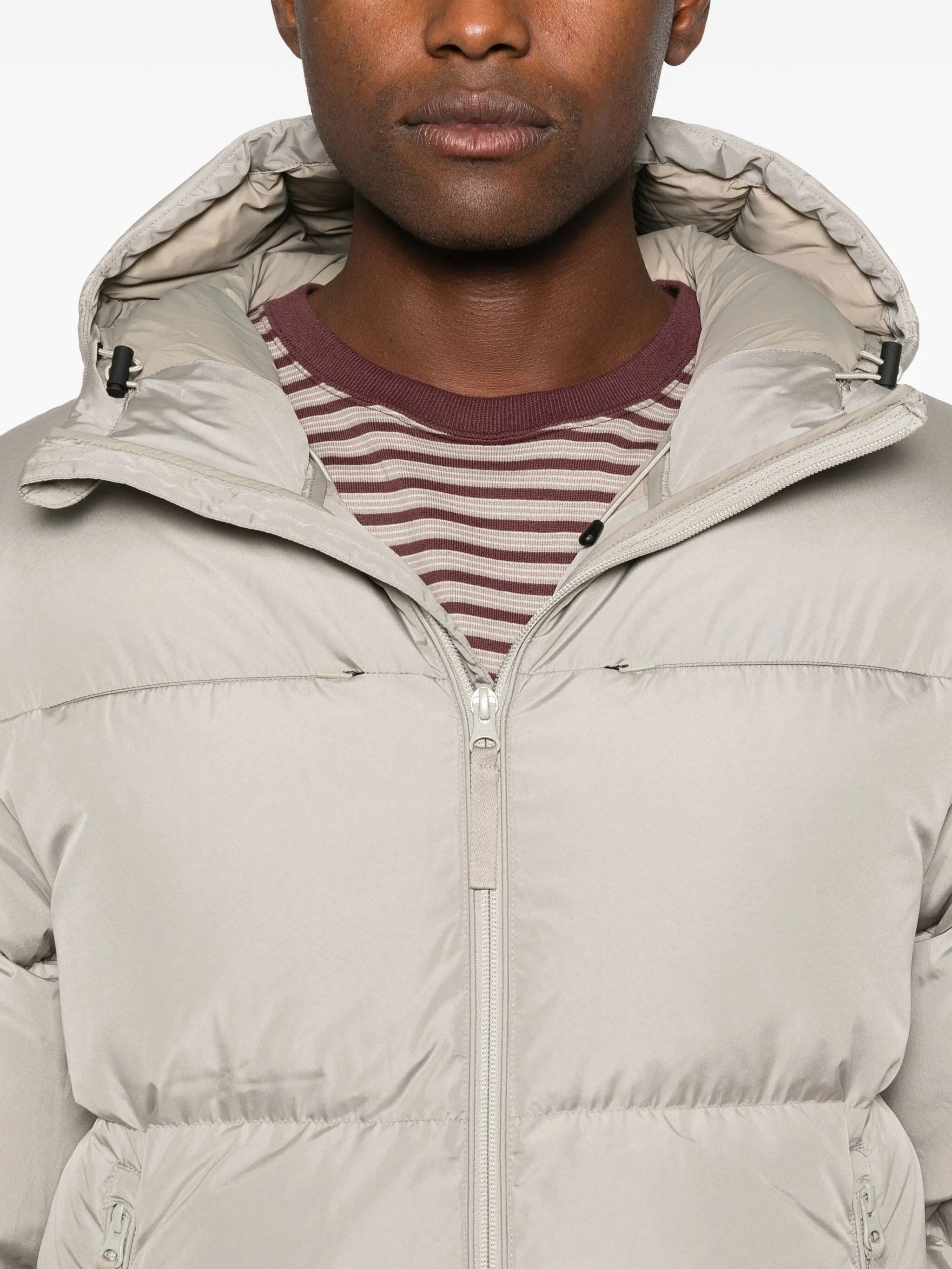 Element hooded padded jacket