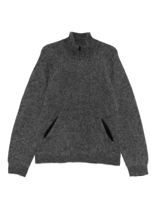 Essence high-neck jumper