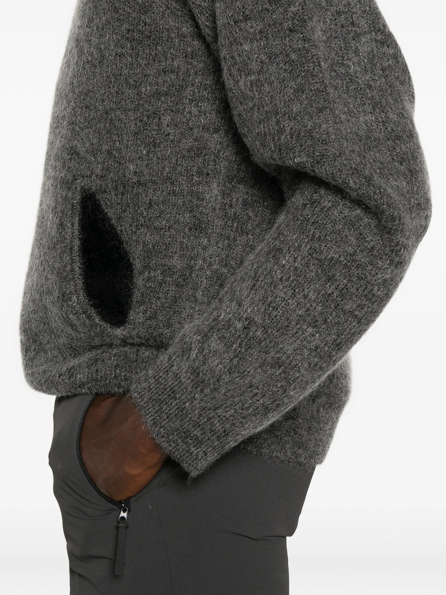 Essence high-neck jumper