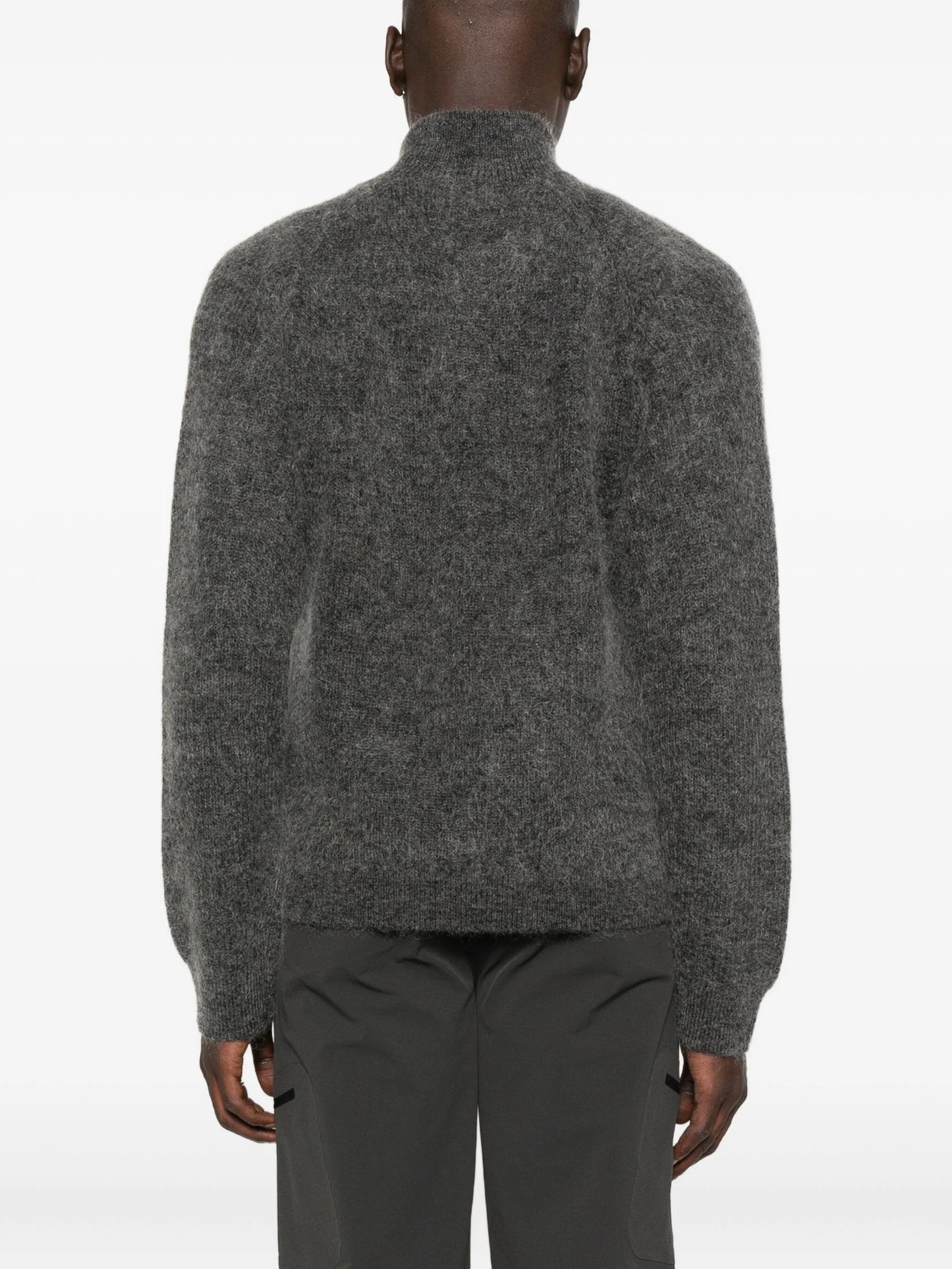 Essence high-neck jumper