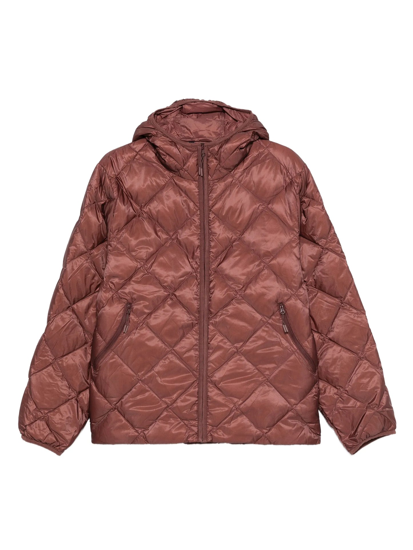 hooded quilted jacket