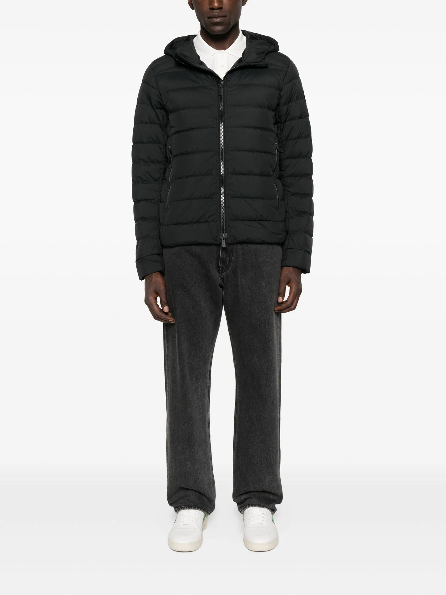 Crofton quilted hooded jacket