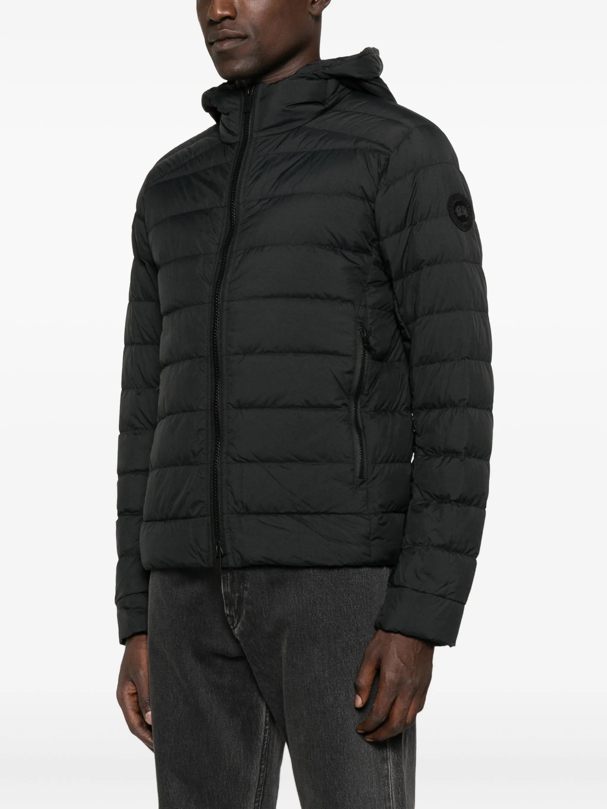 Crofton quilted hooded jacket