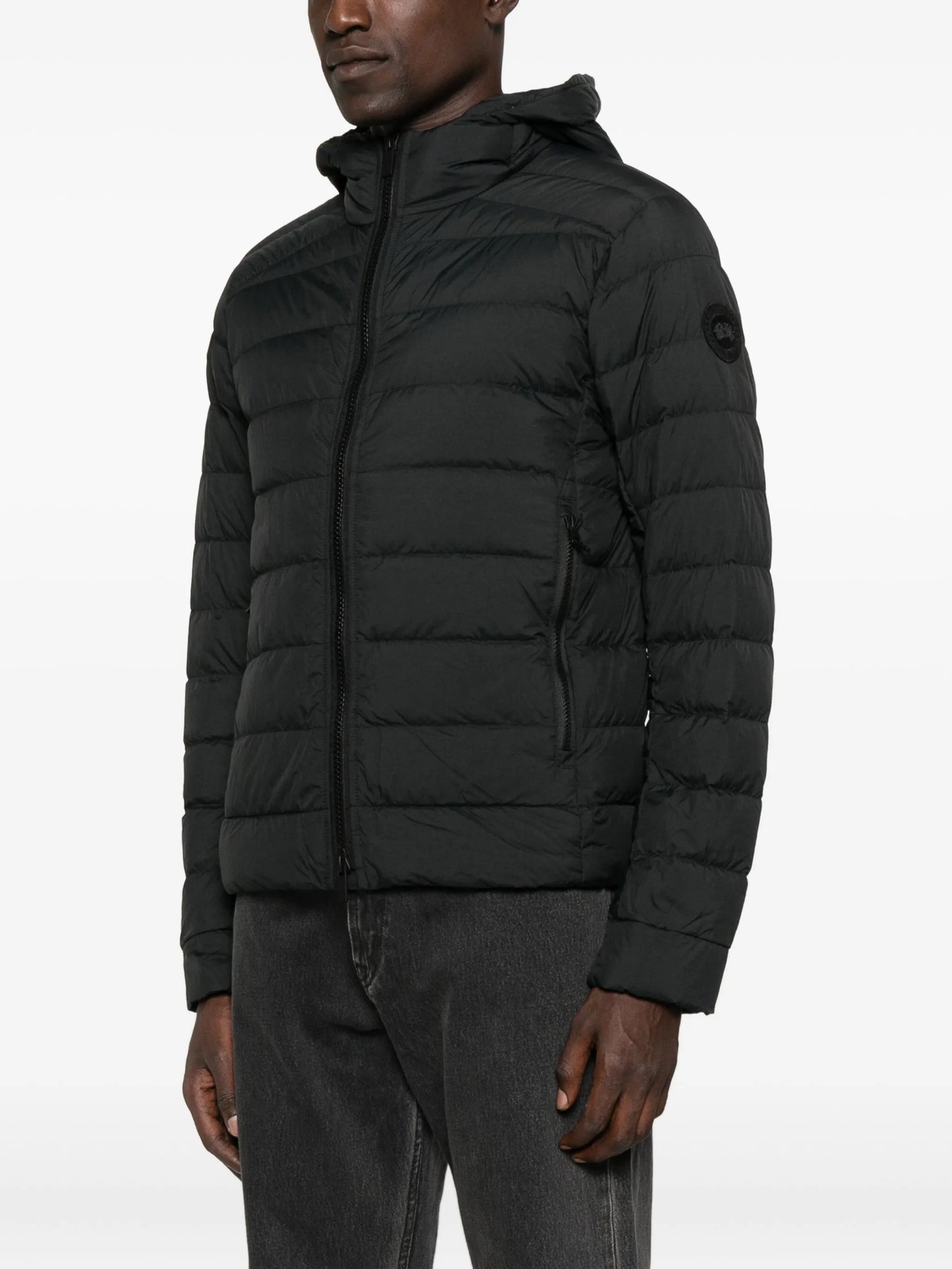 Crofton quilted hooded jacket
