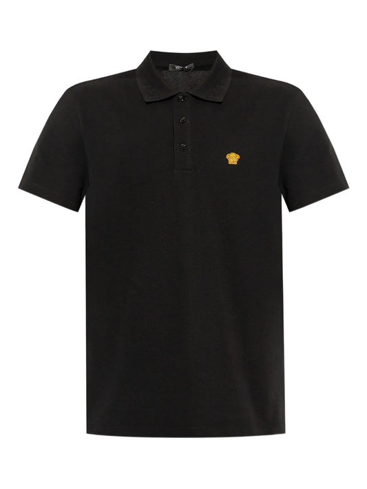 medusa-emblem polo shirt