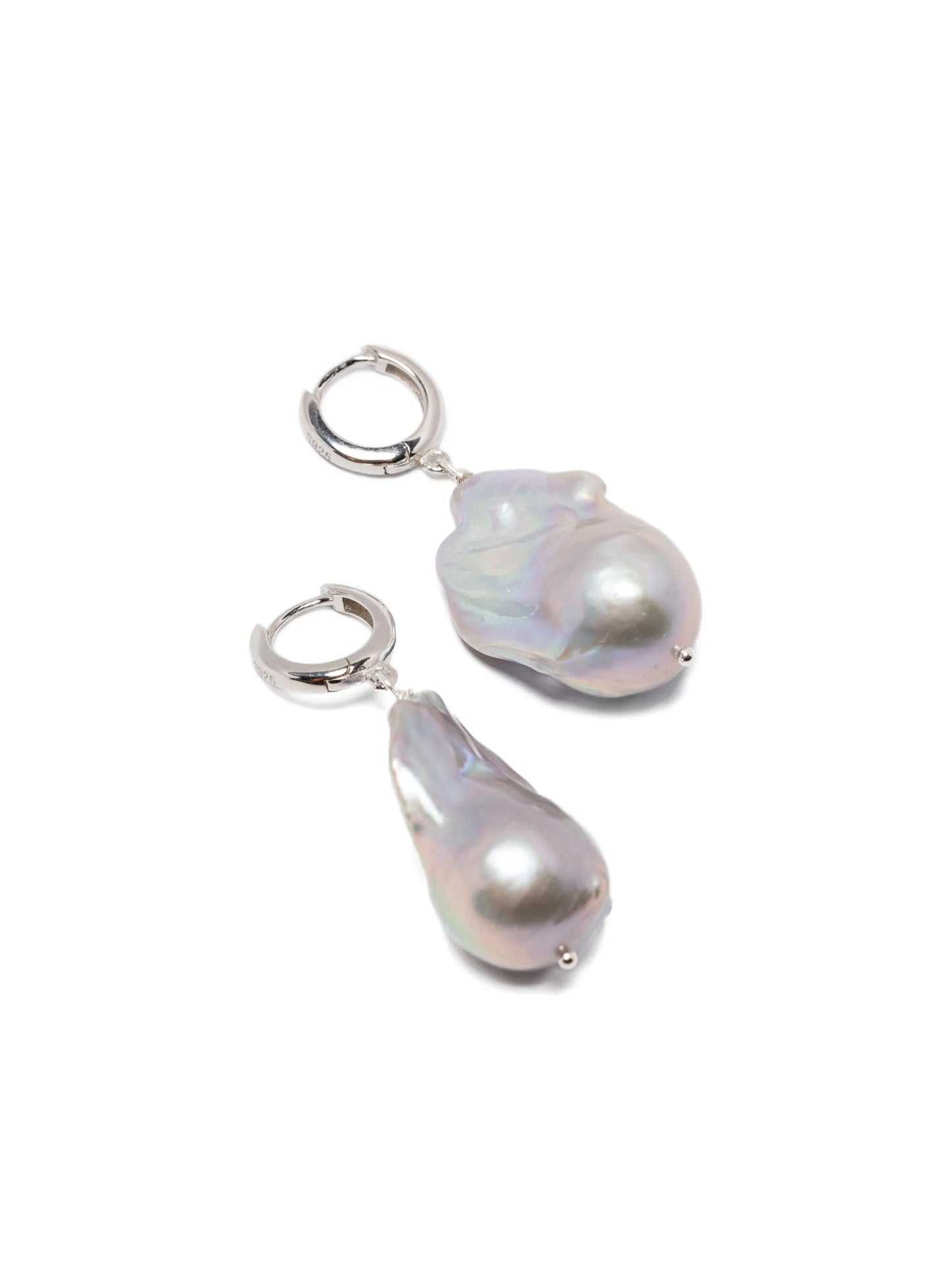 sterling silver Host pearl earrings