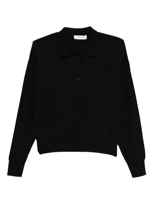 long sleeve polo shirt