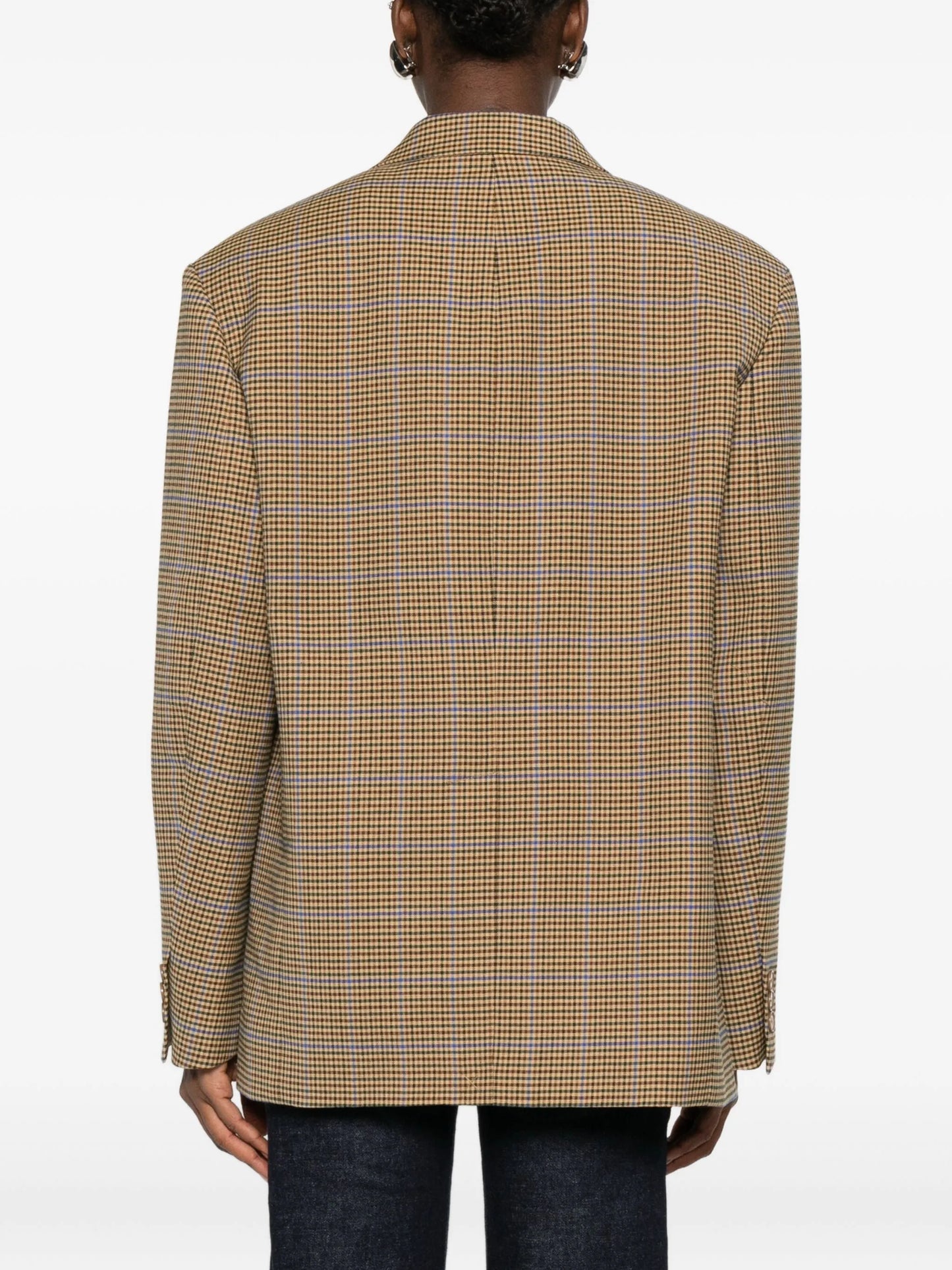Lyra houndstooth check blazer