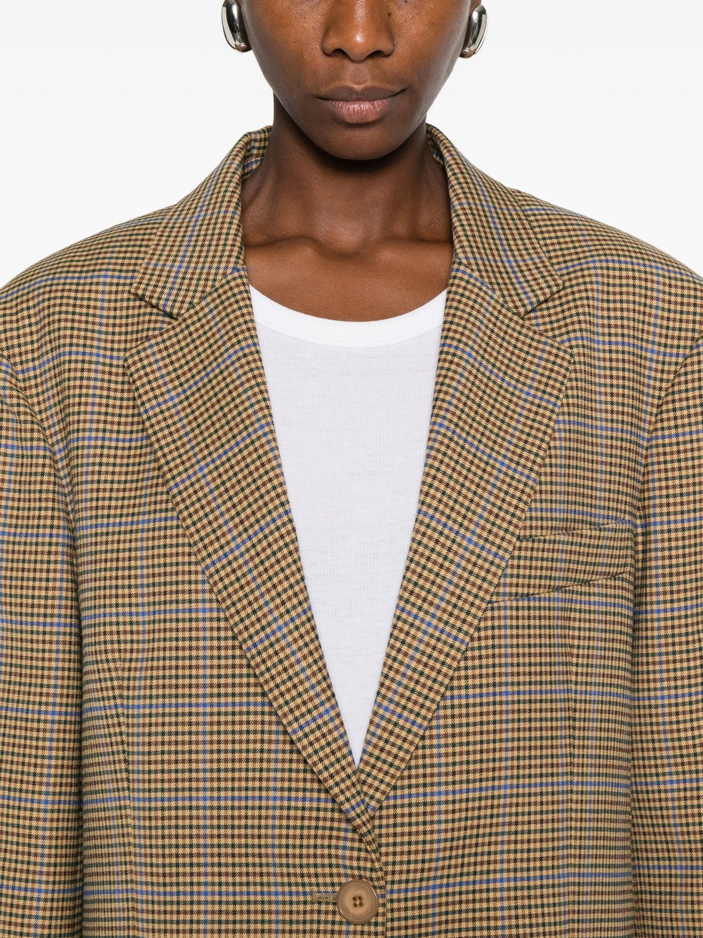 Lyra houndstooth check blazer