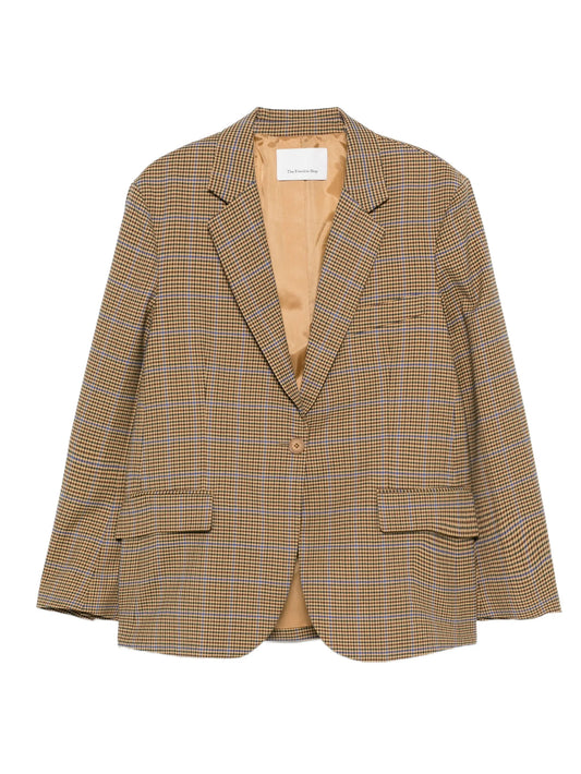 Lyra houndstooth check blazer
