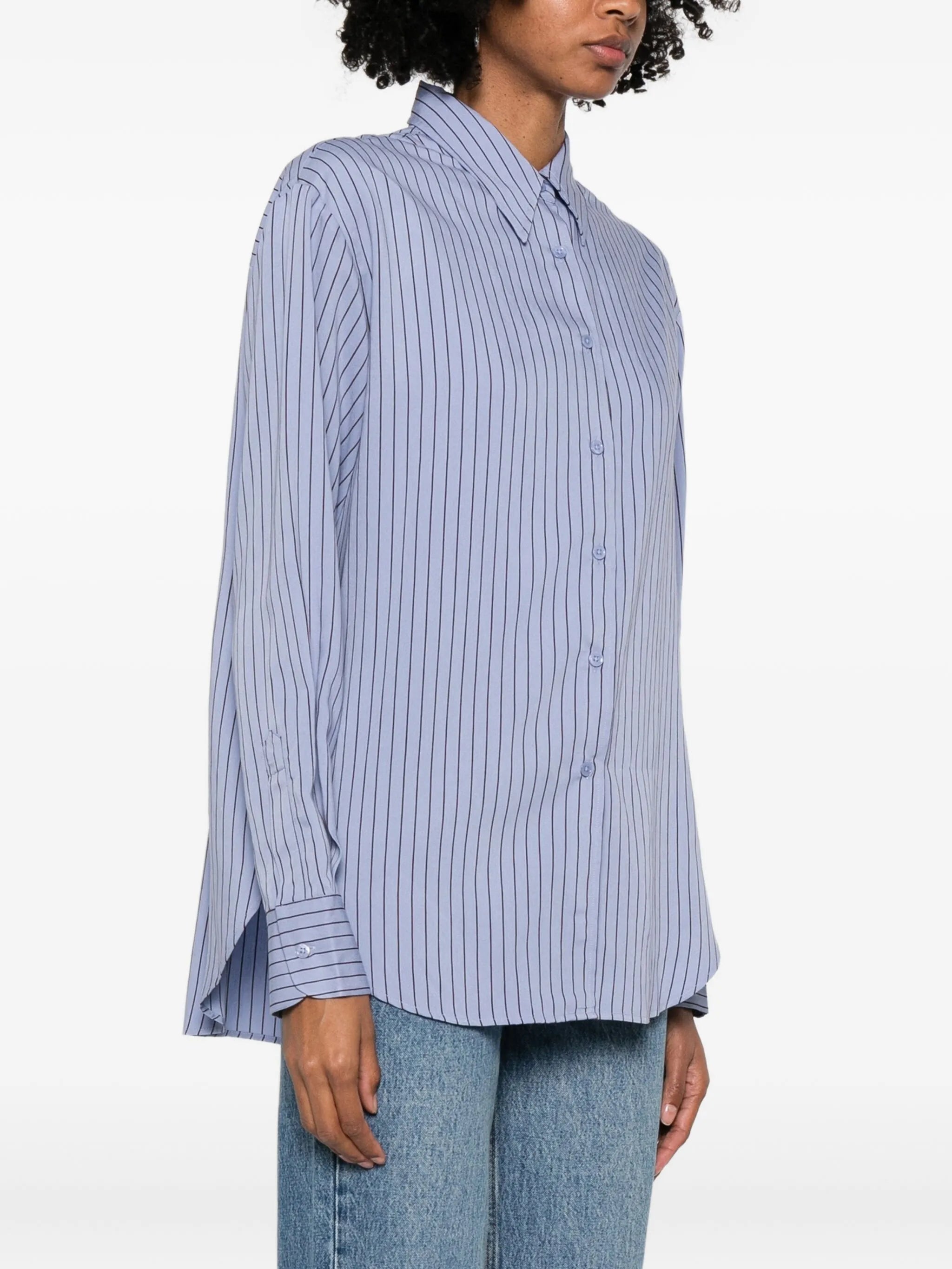 striped Peri shirt