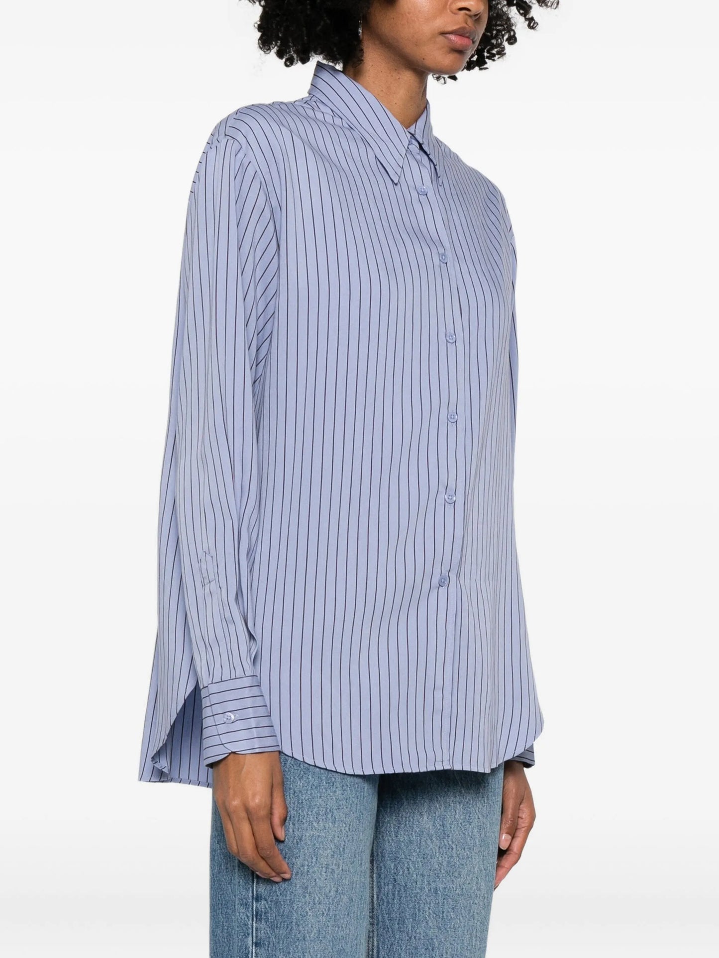 striped Peri shirt