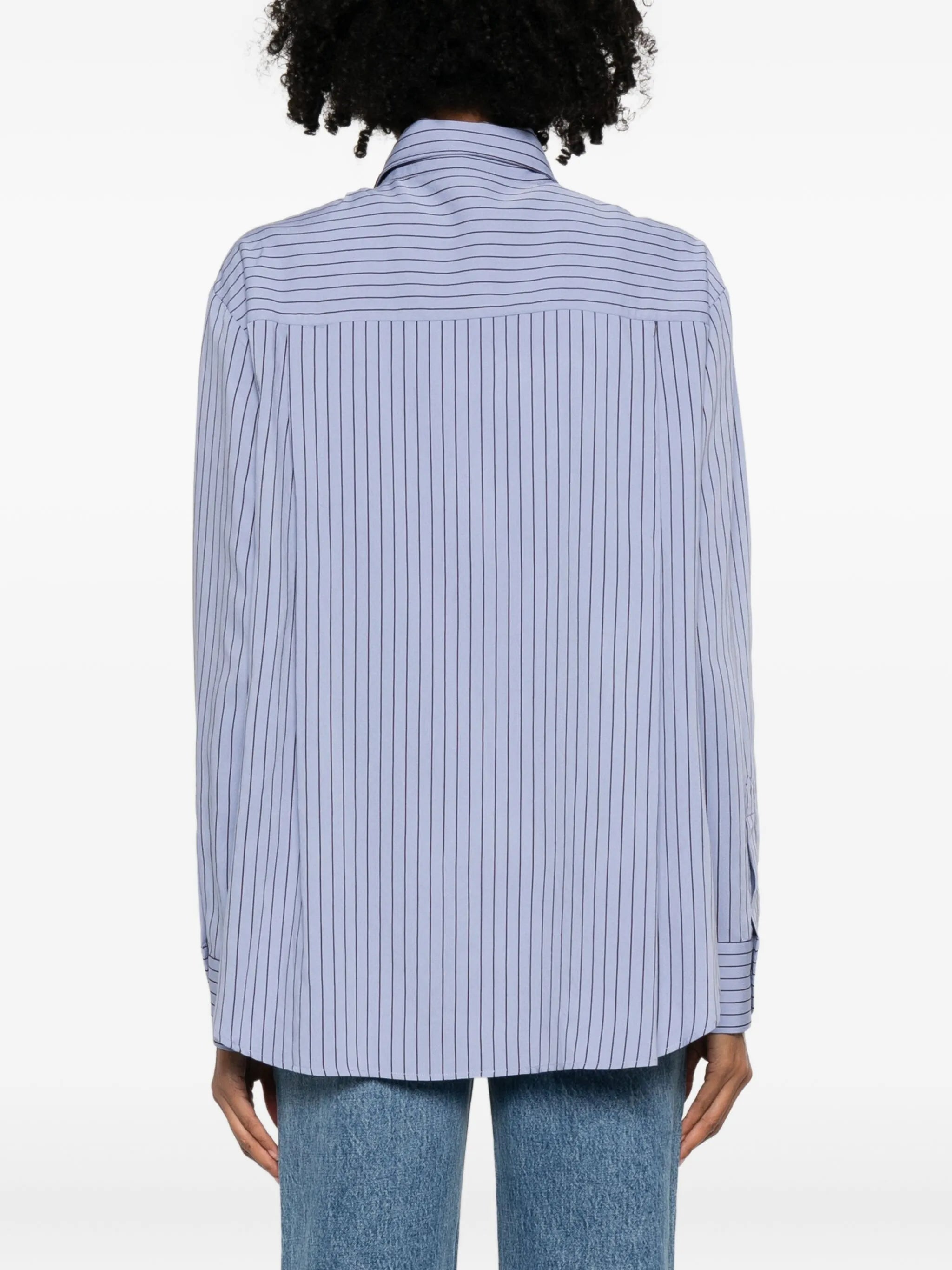 striped Peri shirt