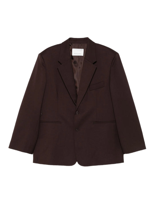 single-breasted blazer