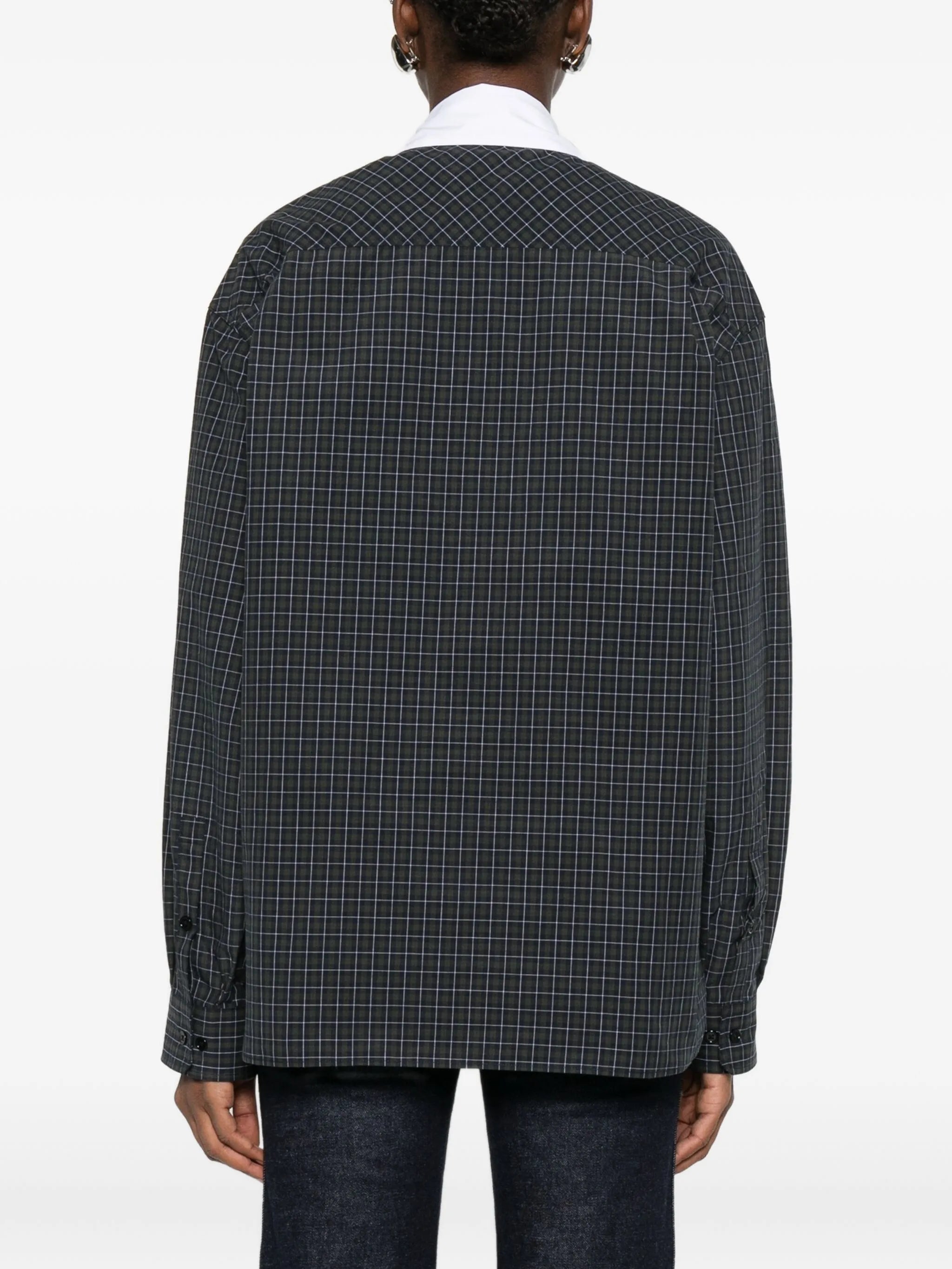 checked shirt
