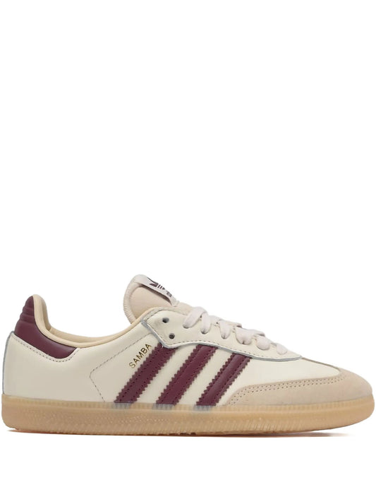 Samba OG "Wonder White/Shadow Red/Gum" sneakers