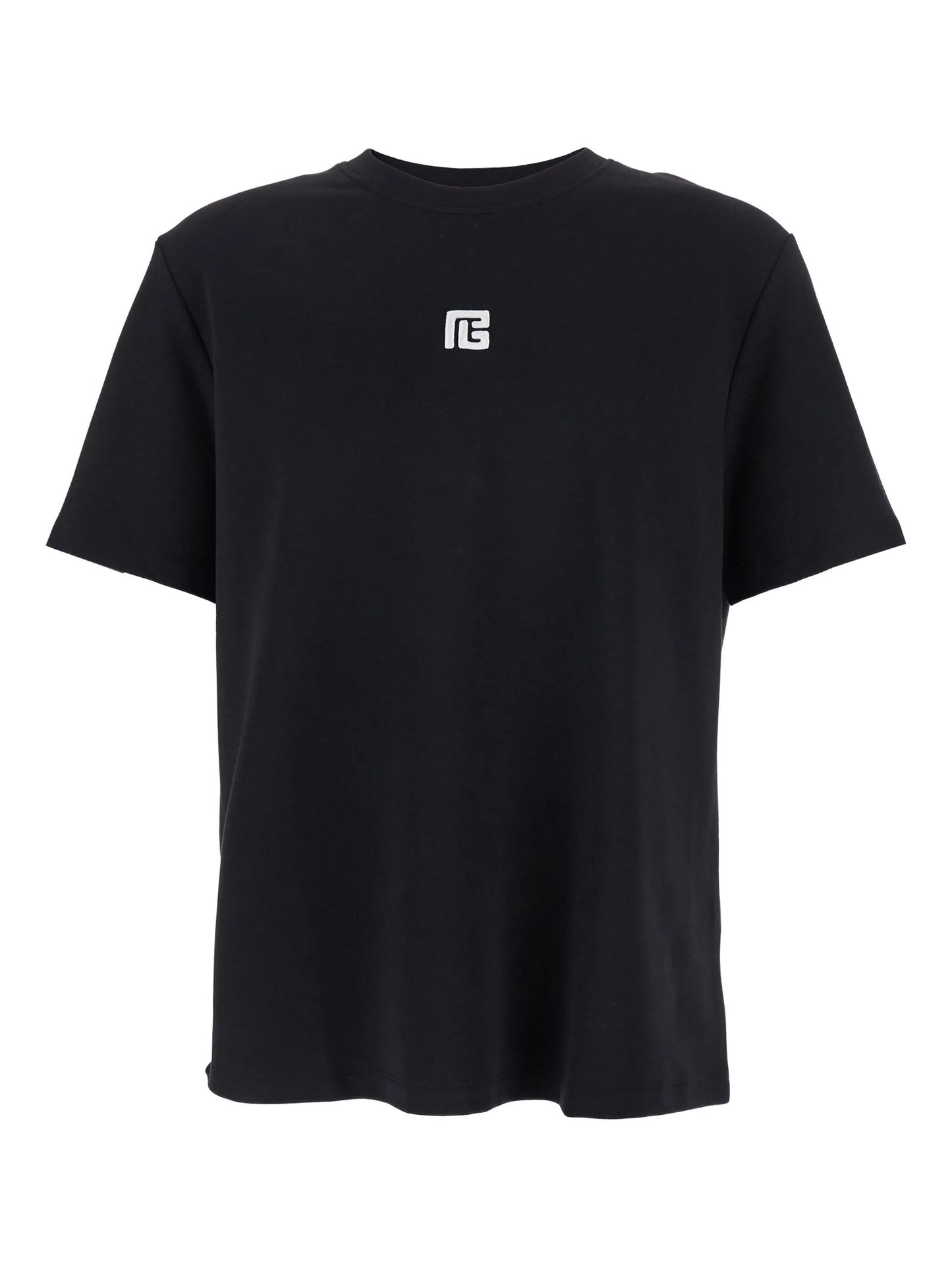 logo-embroidered crew-neck T-shirt