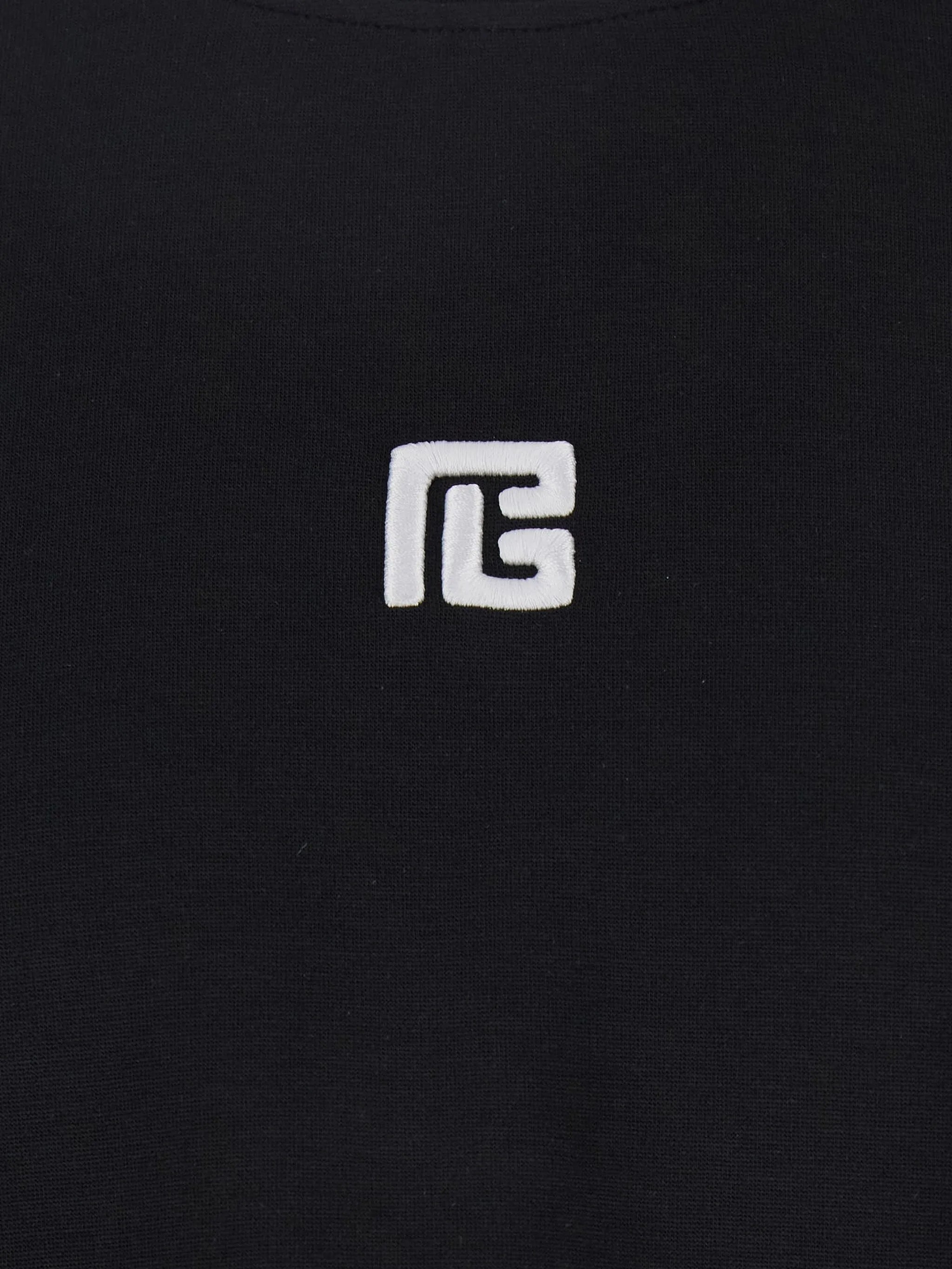 logo-embroidered crew-neck T-shirt