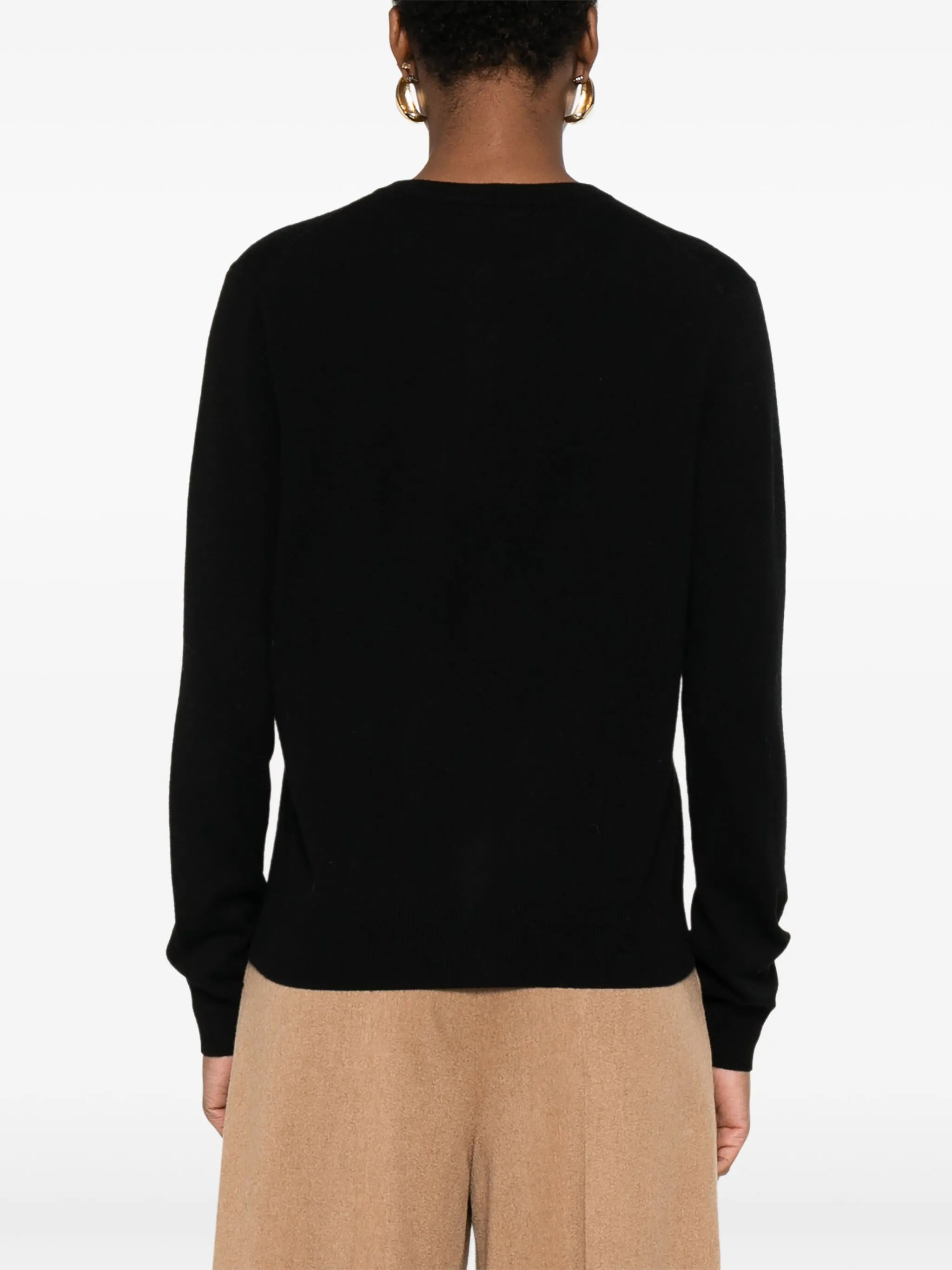 crew neck cardigan
