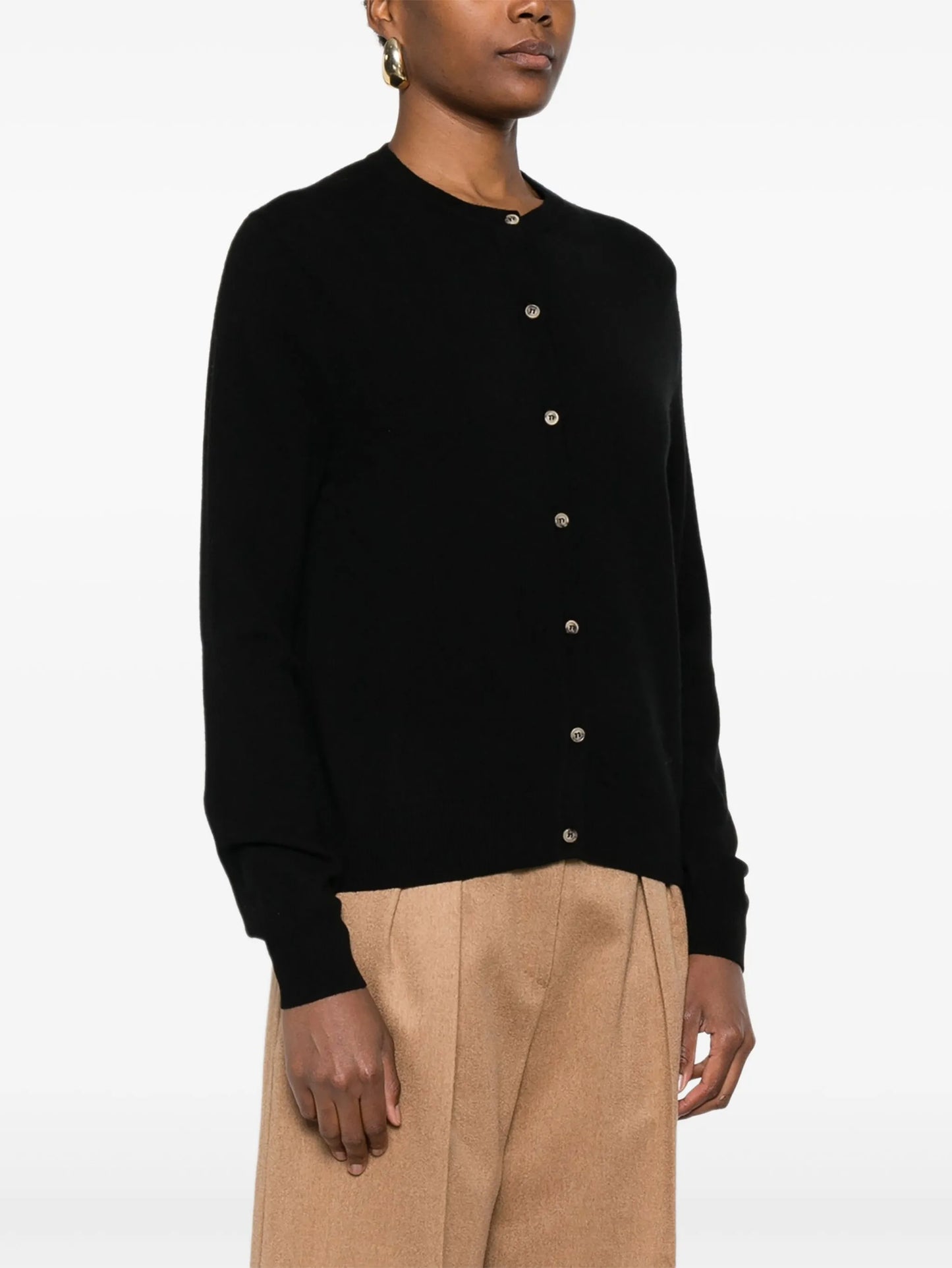 crew neck cardigan