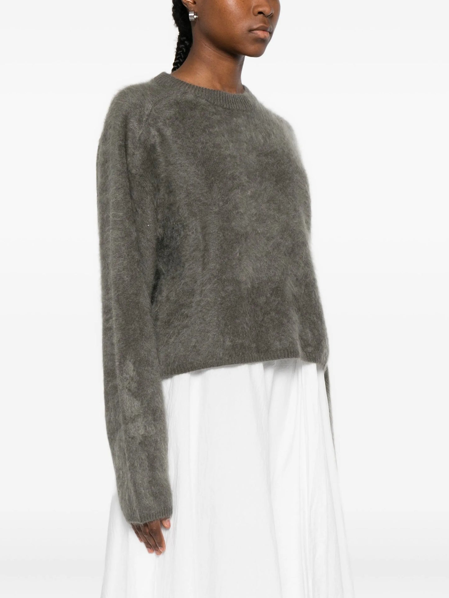 crew-neck cashmere sweater