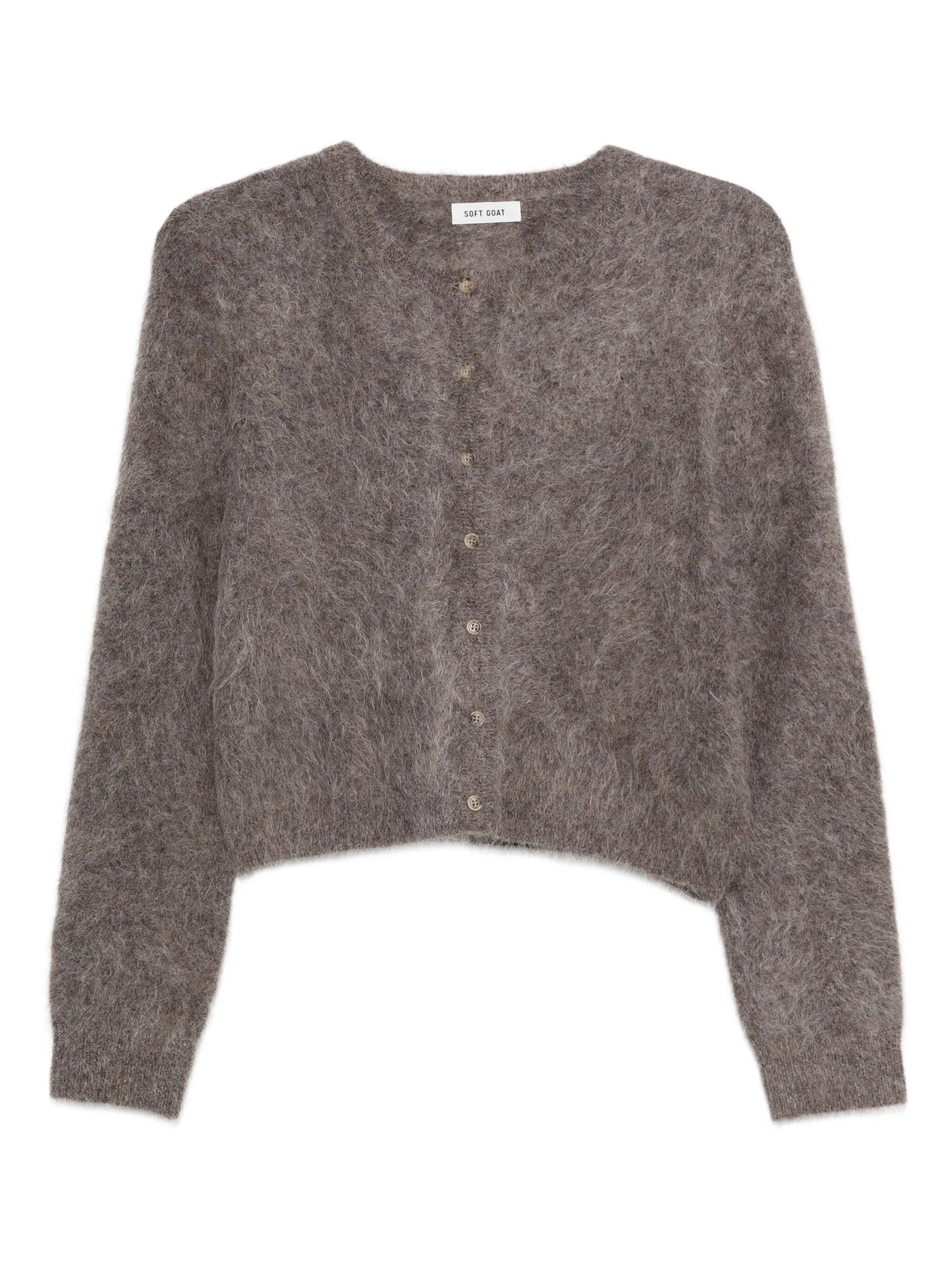Knit cardigan alpaca wool