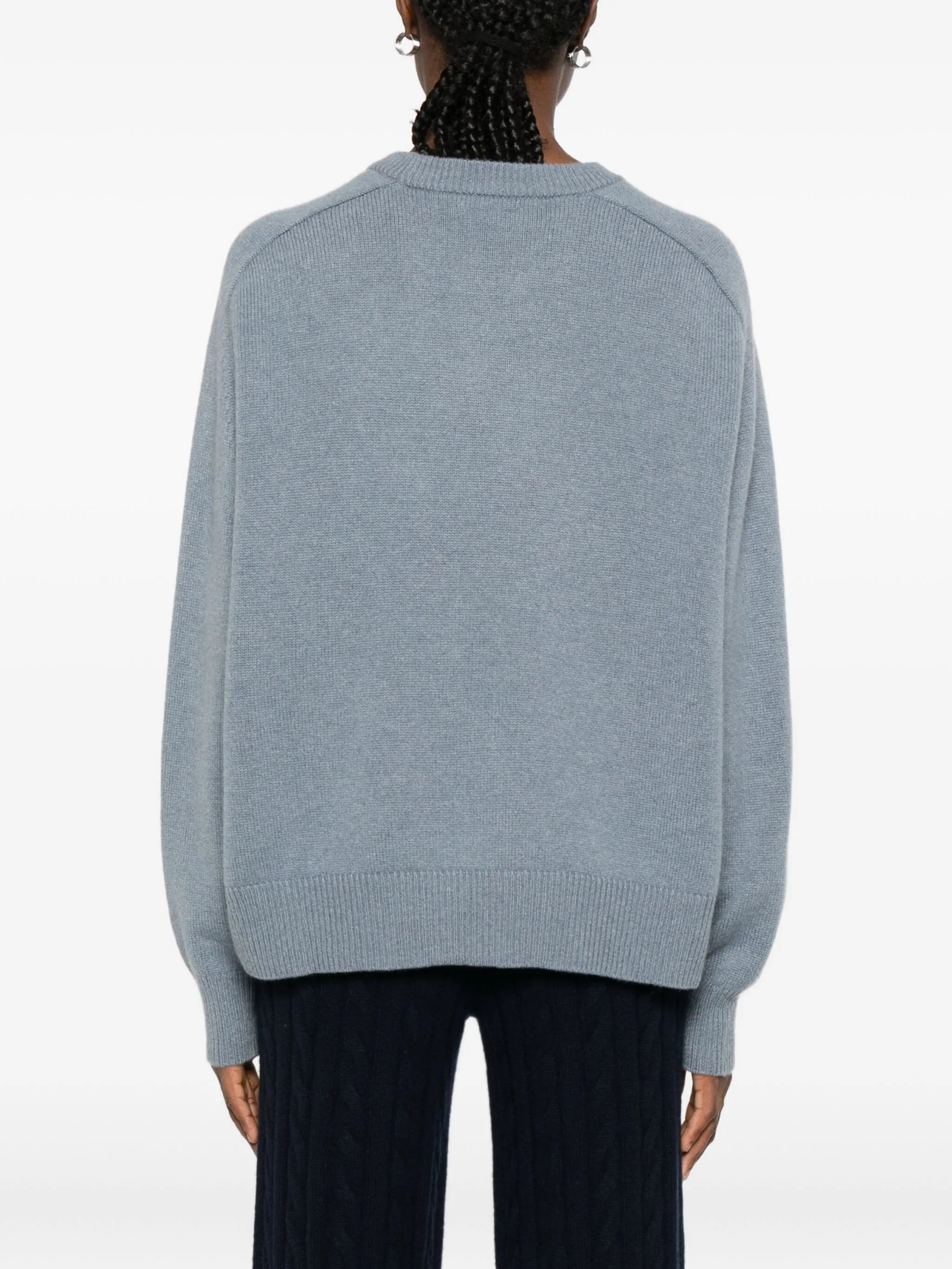 Boyfriend knit crew neck