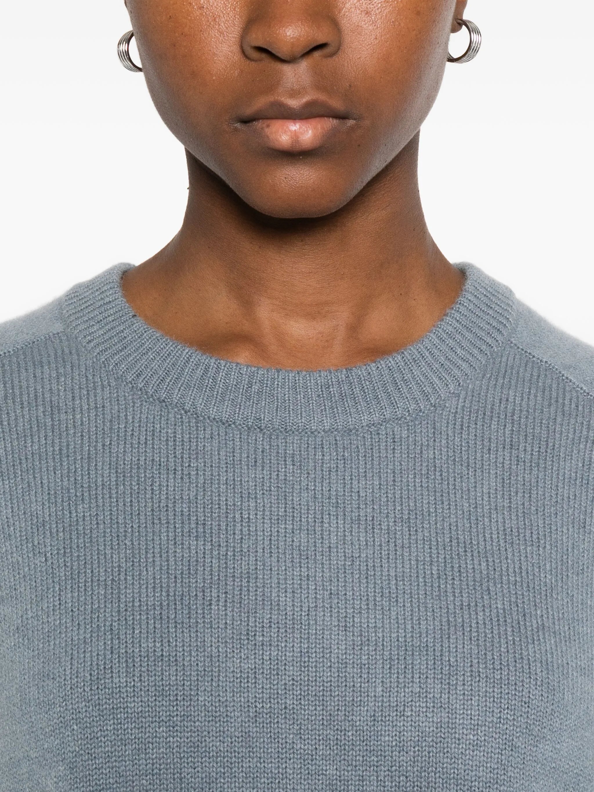 Boyfriend knit crew neck