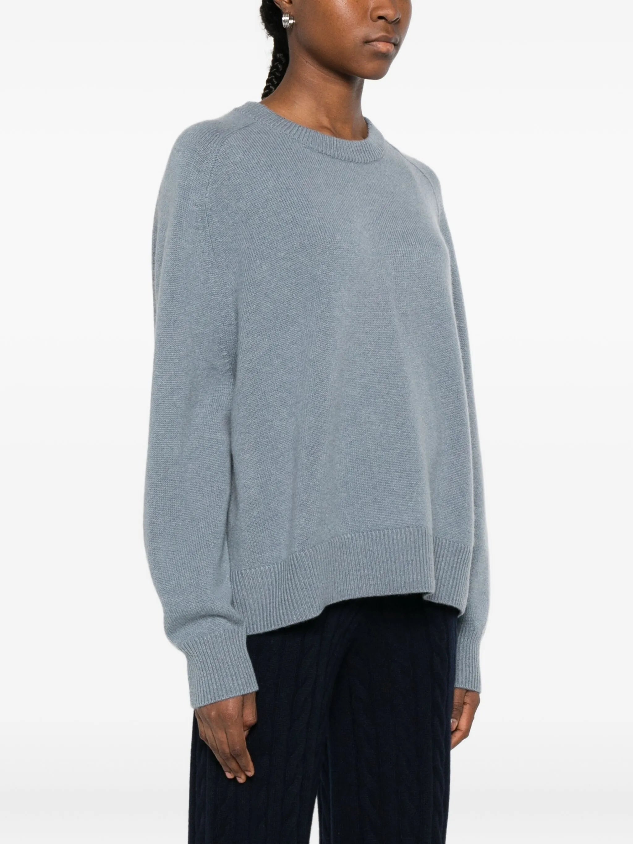 Boyfriend knit crew neck