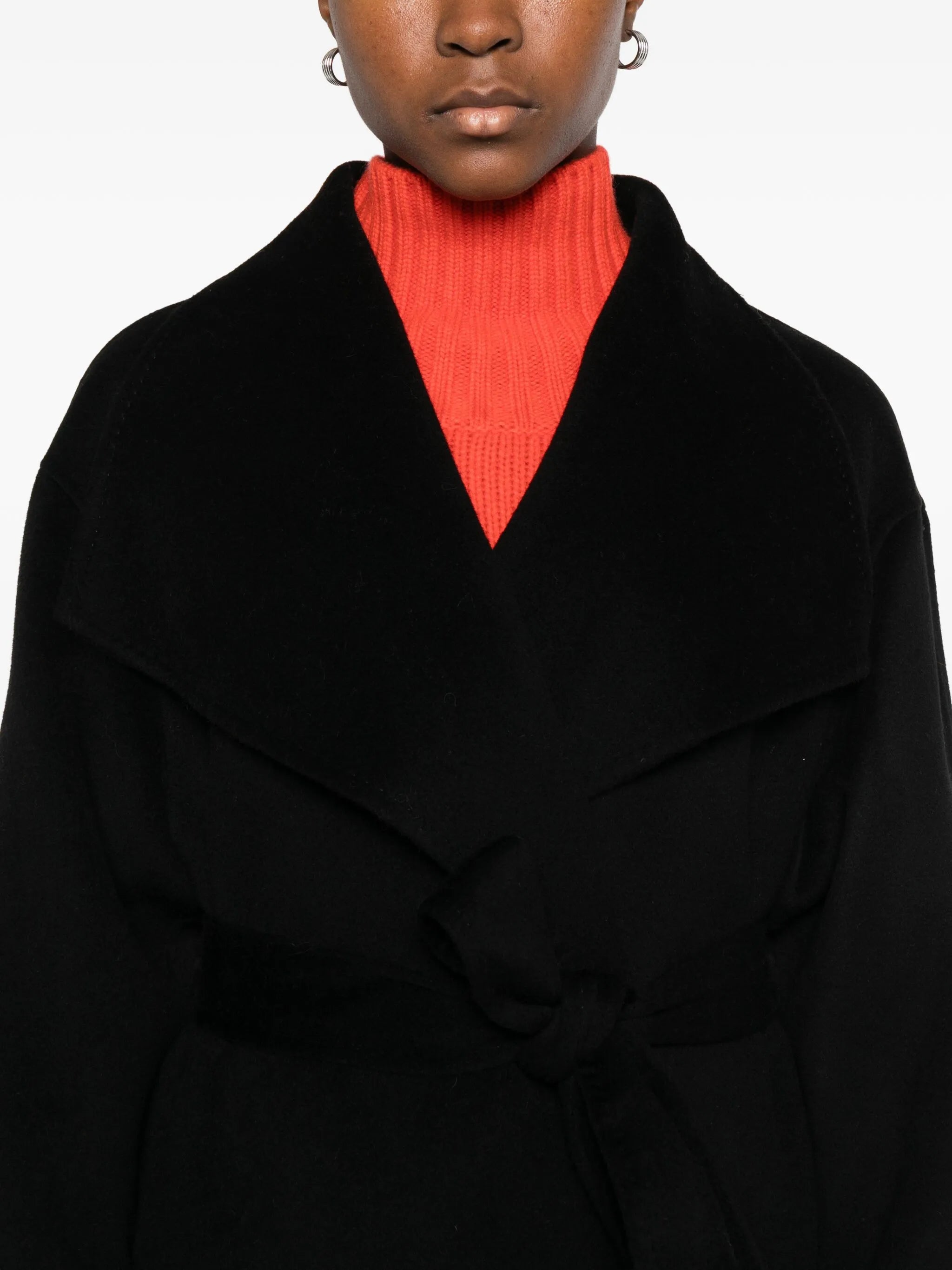 belted coat