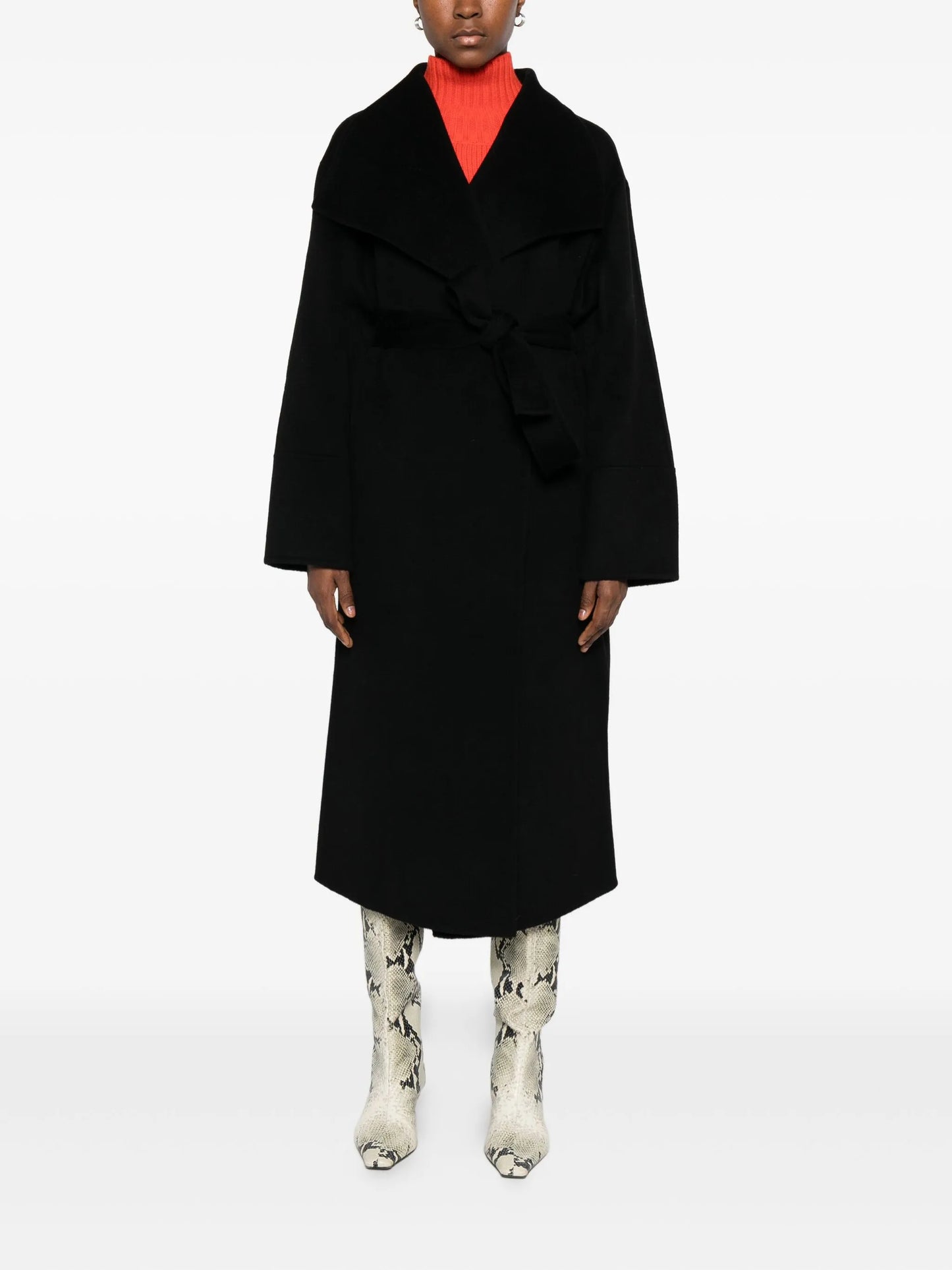 belted coat