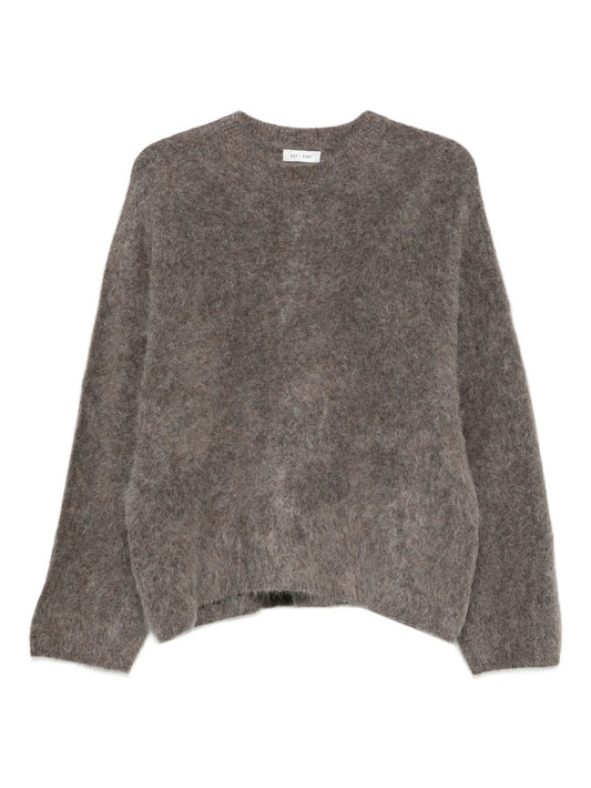 Alpaca crew neck knitwear