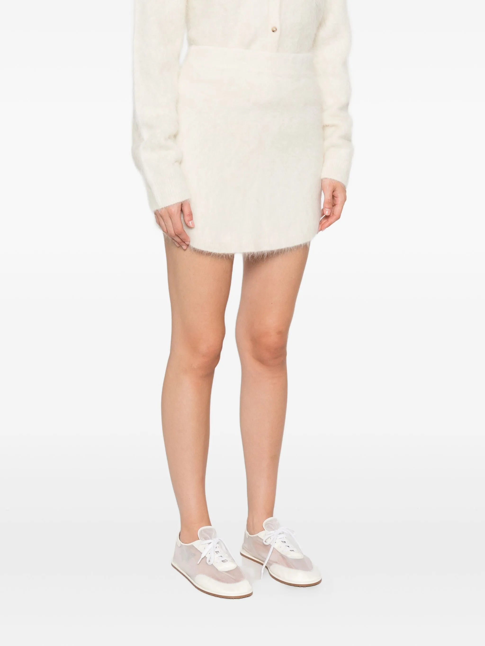 Alpaca mini skirt