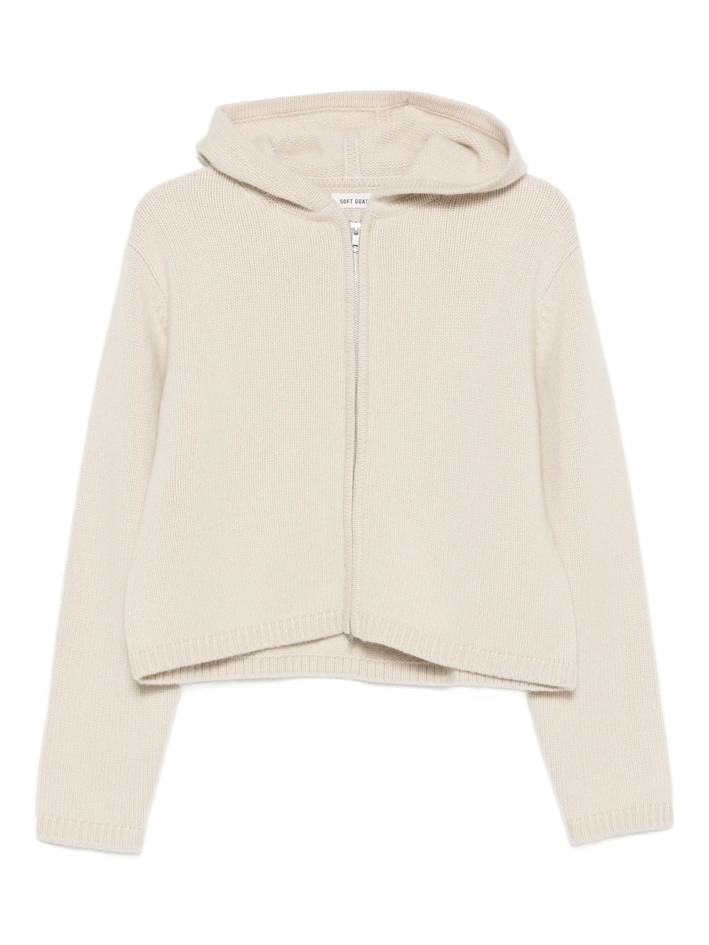 Chunky cashmere hoodie