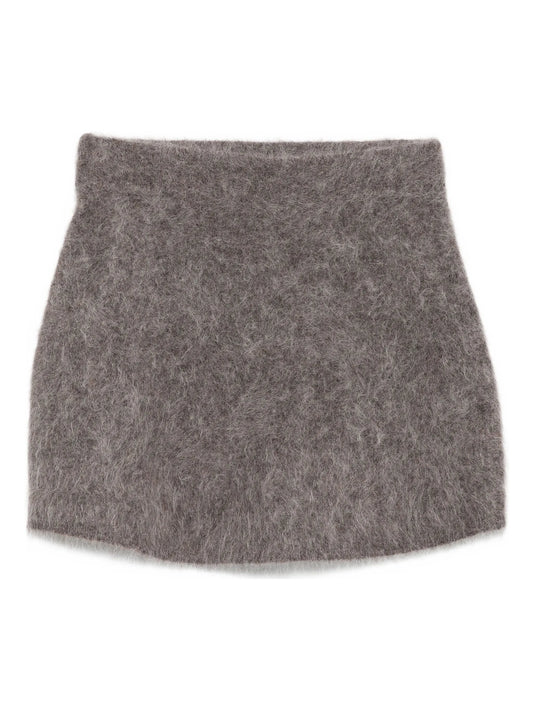 woven midi skirt