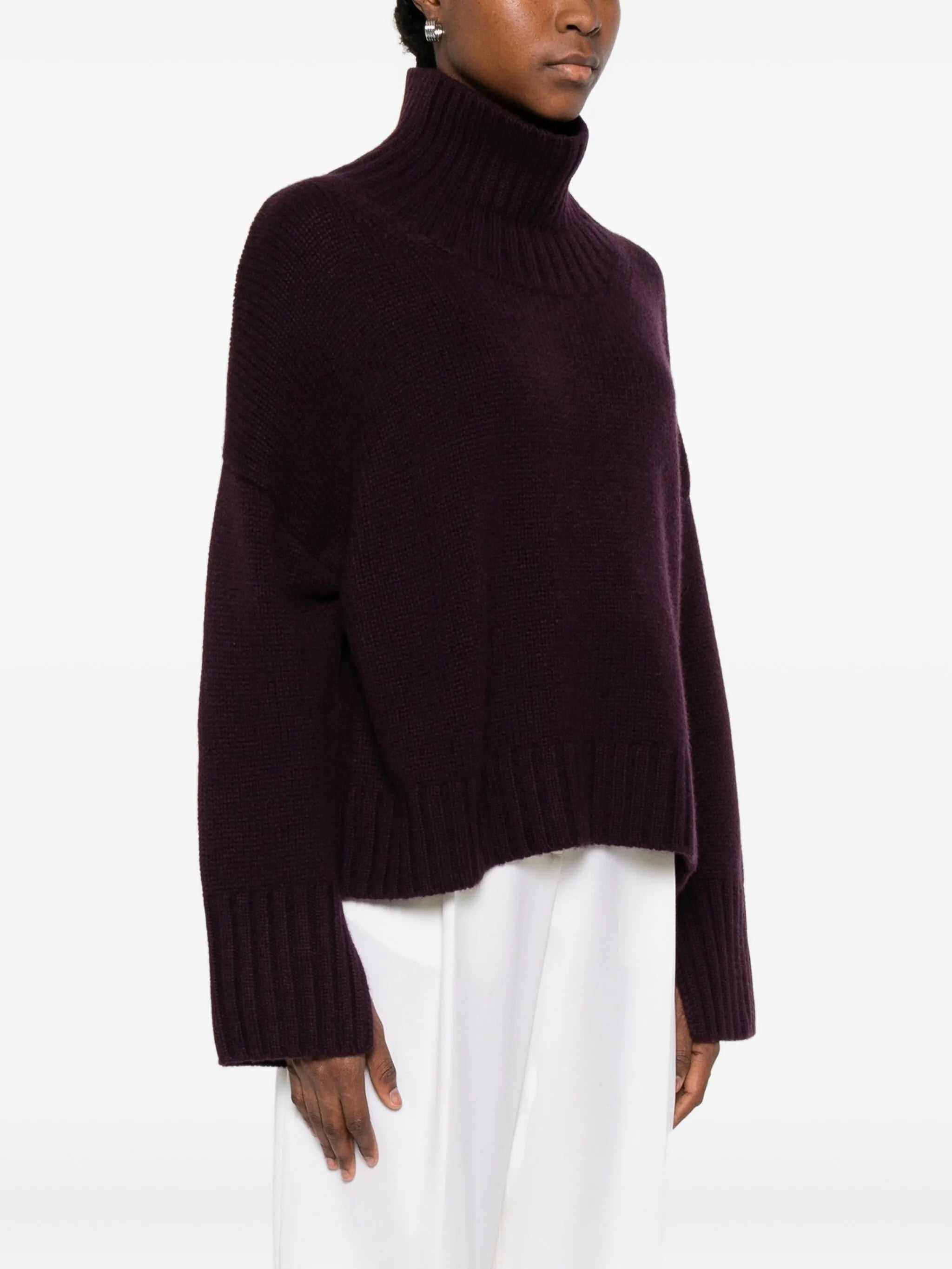 Girlfriend knit turtle neck