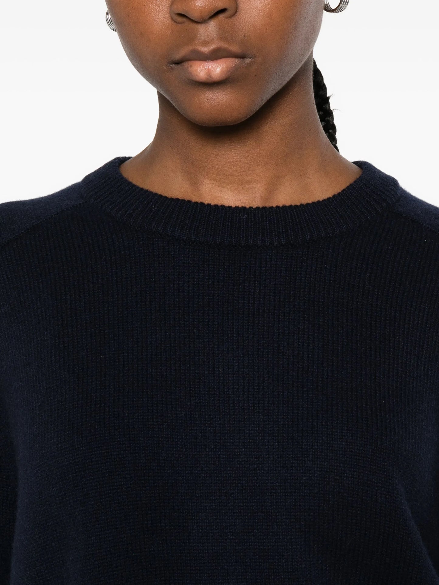 Boyfriend knit crew neck