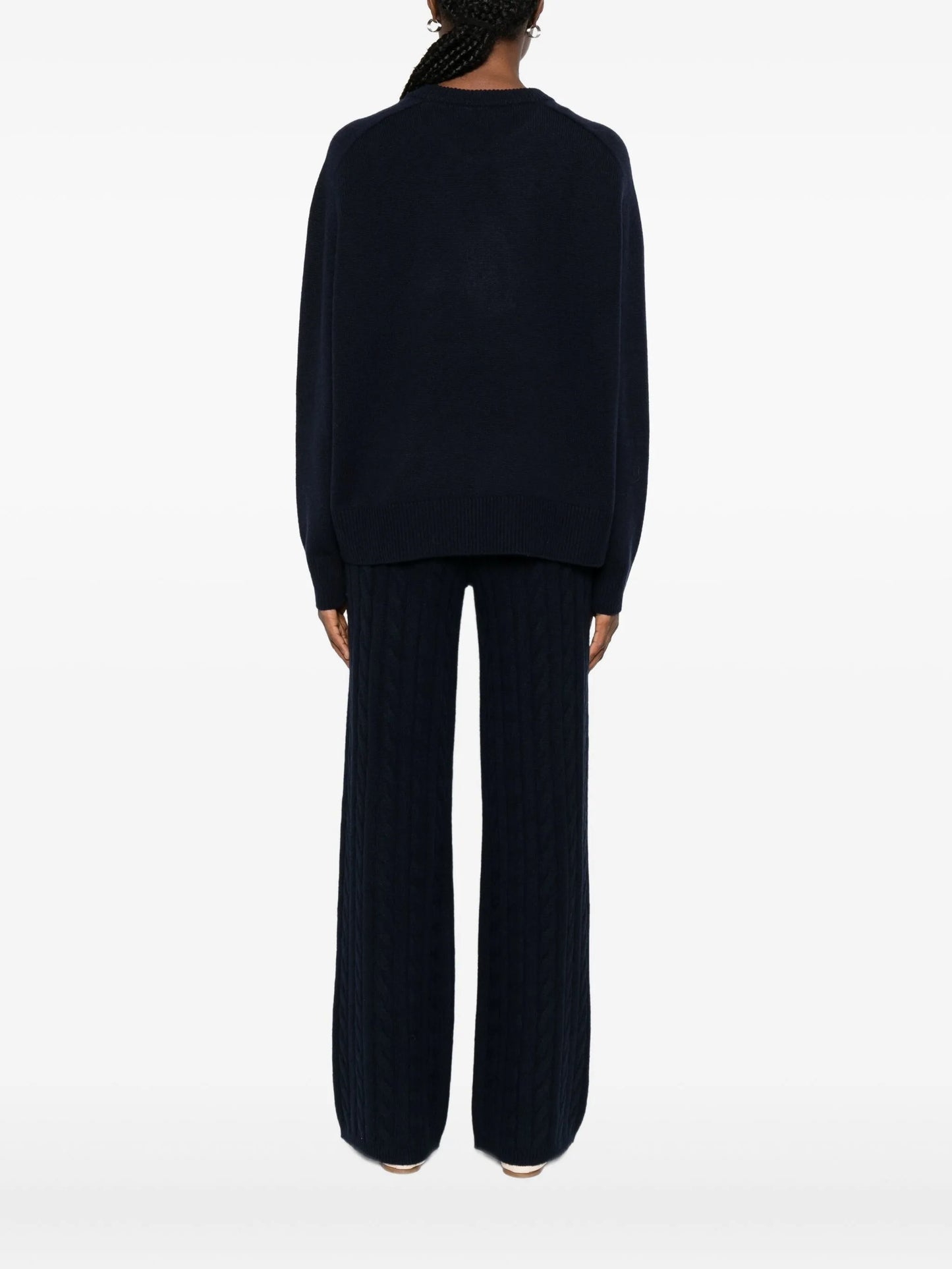 Boyfriend knit crew neck