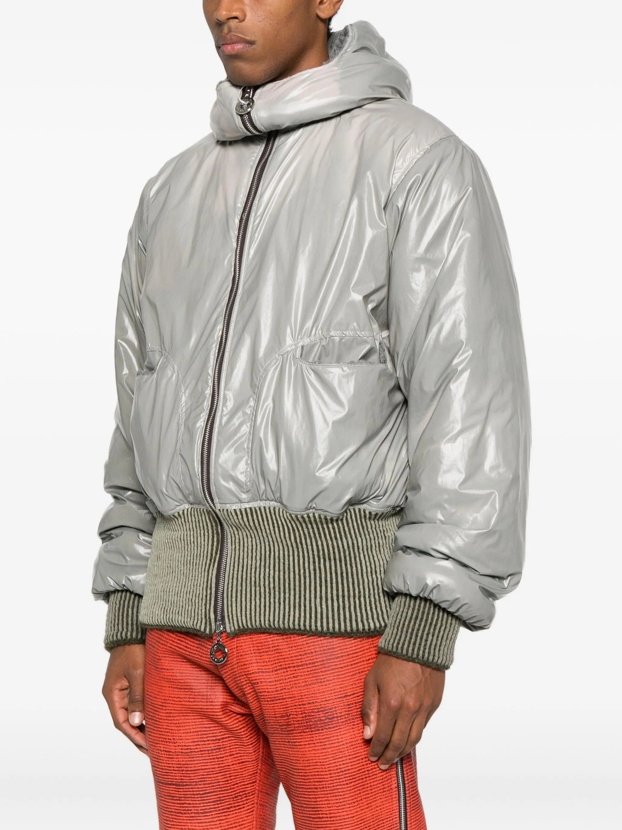 hooded pocket jacket
