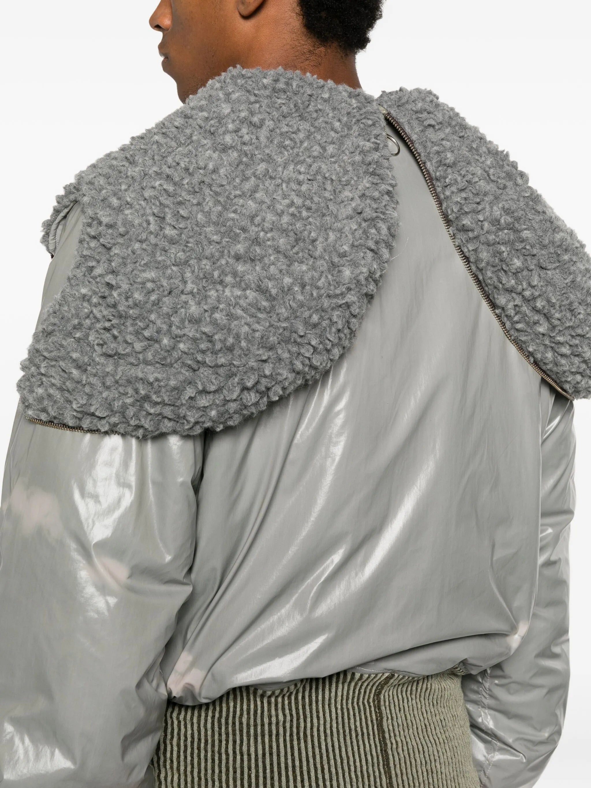 hooded pocket jacket