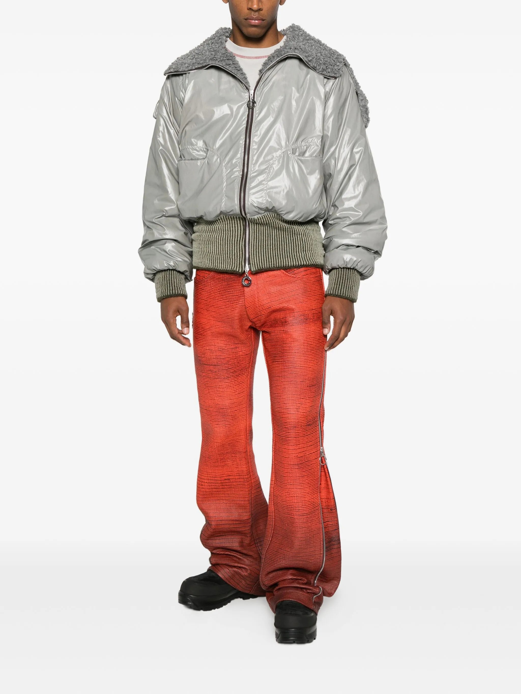 hooded pocket jacket