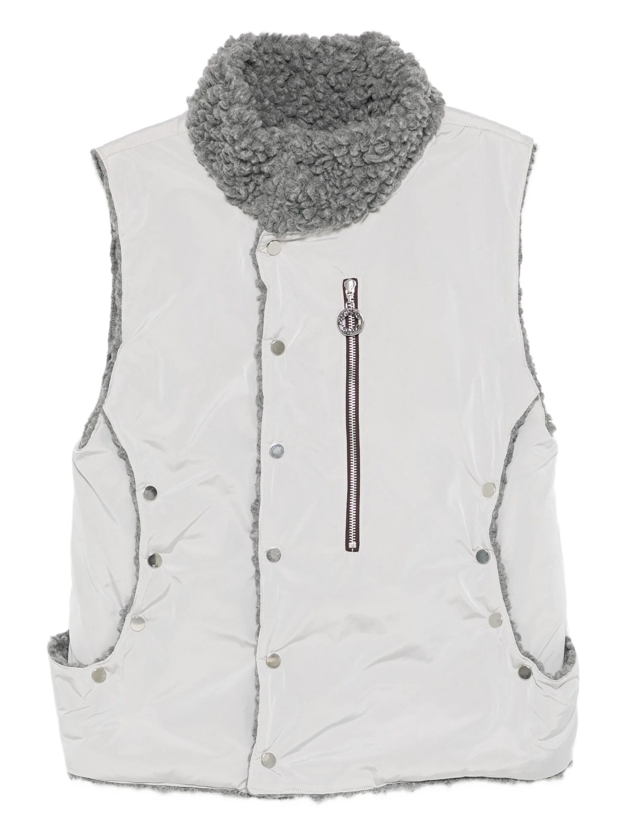 fleece-trims gilet