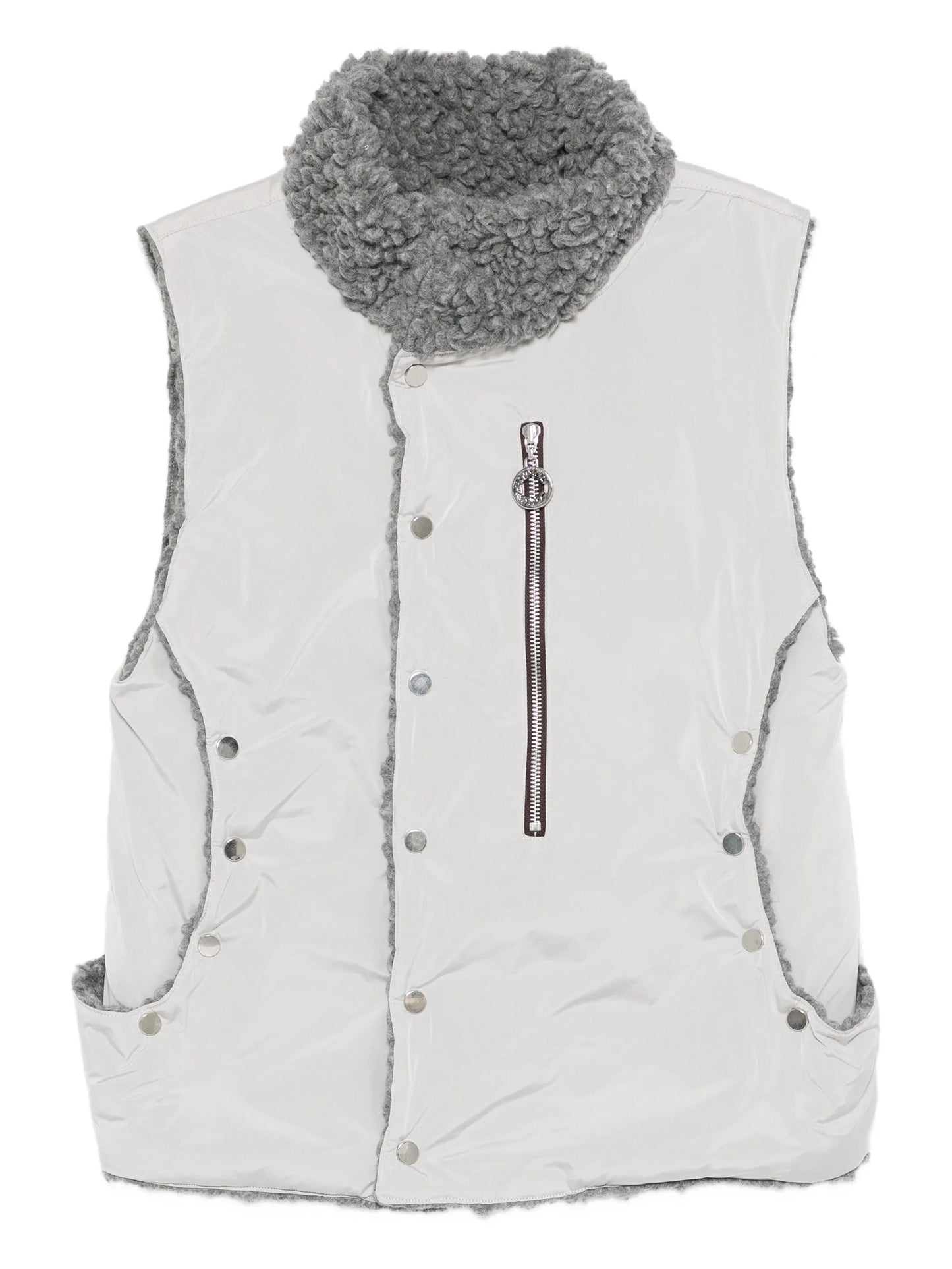 fleece-trims gilet