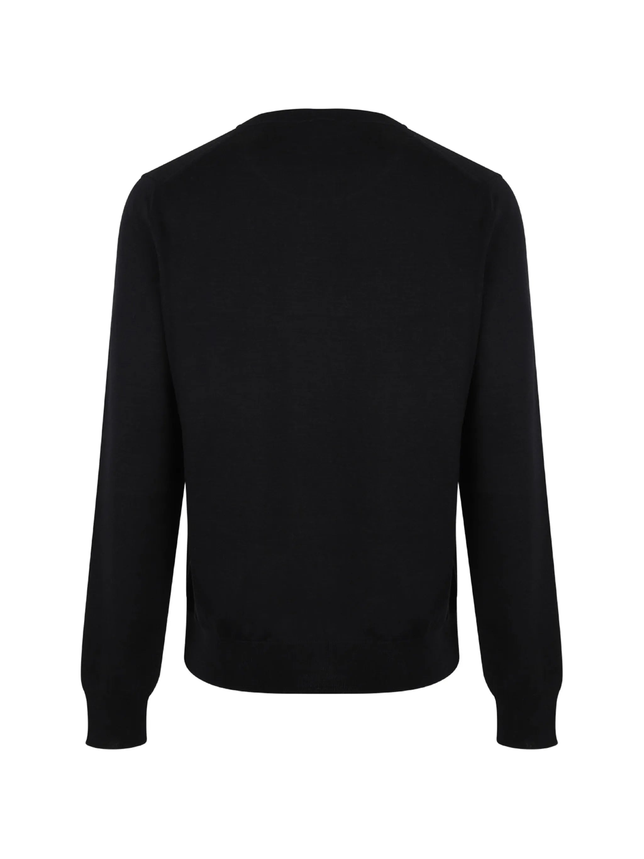 intarsia-logo sweater