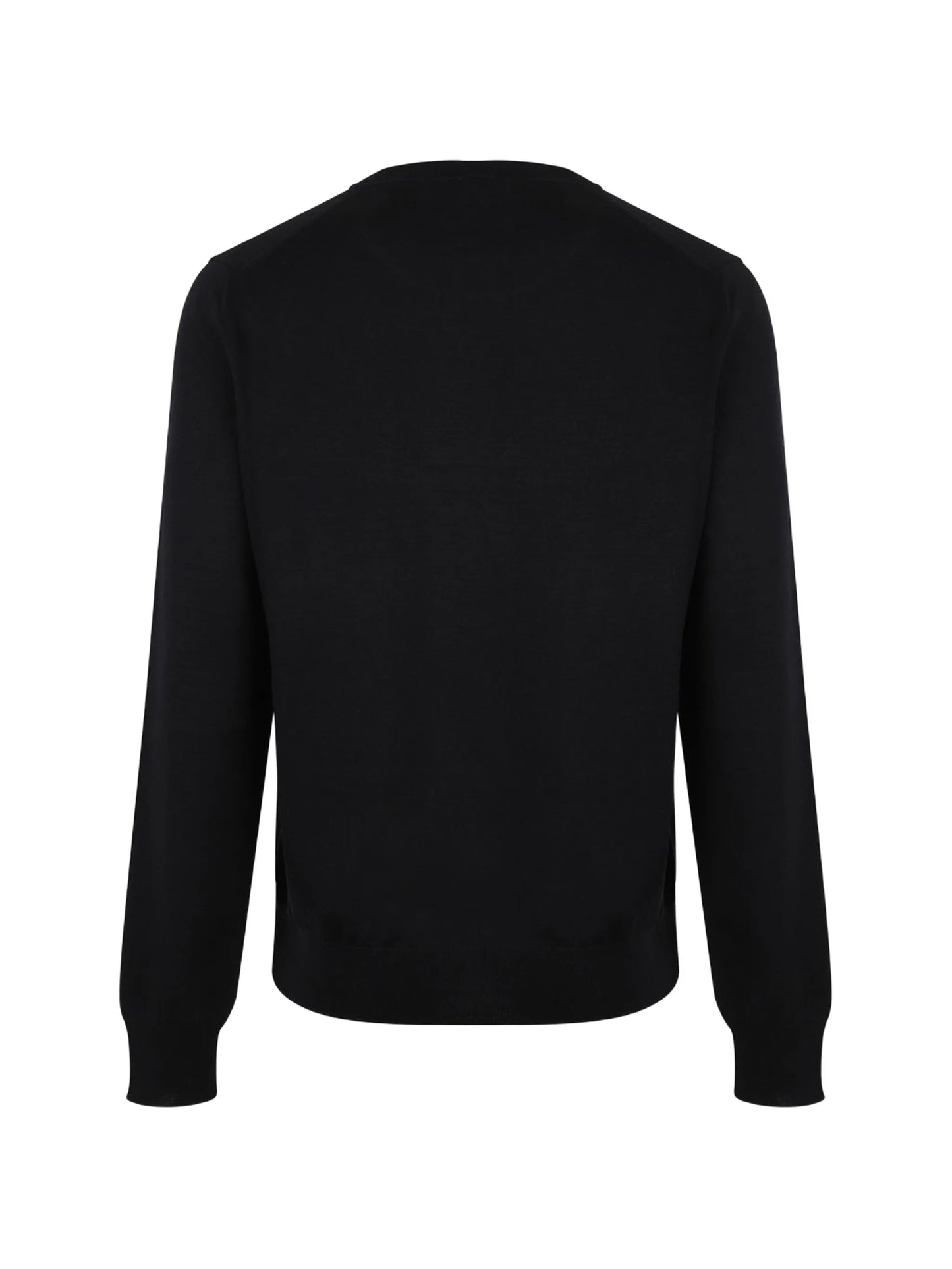 intarsia-logo sweater