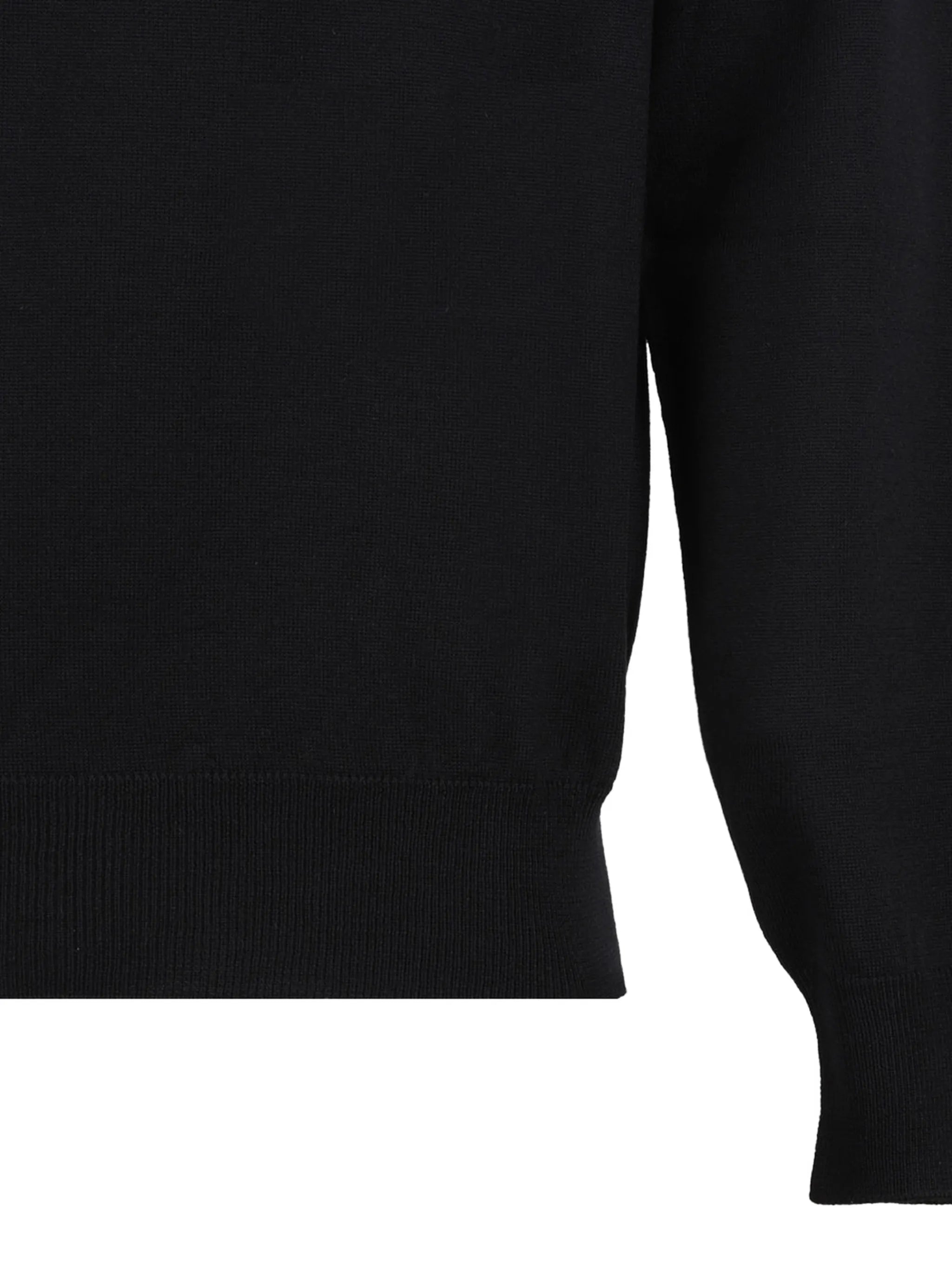intarsia-logo sweater